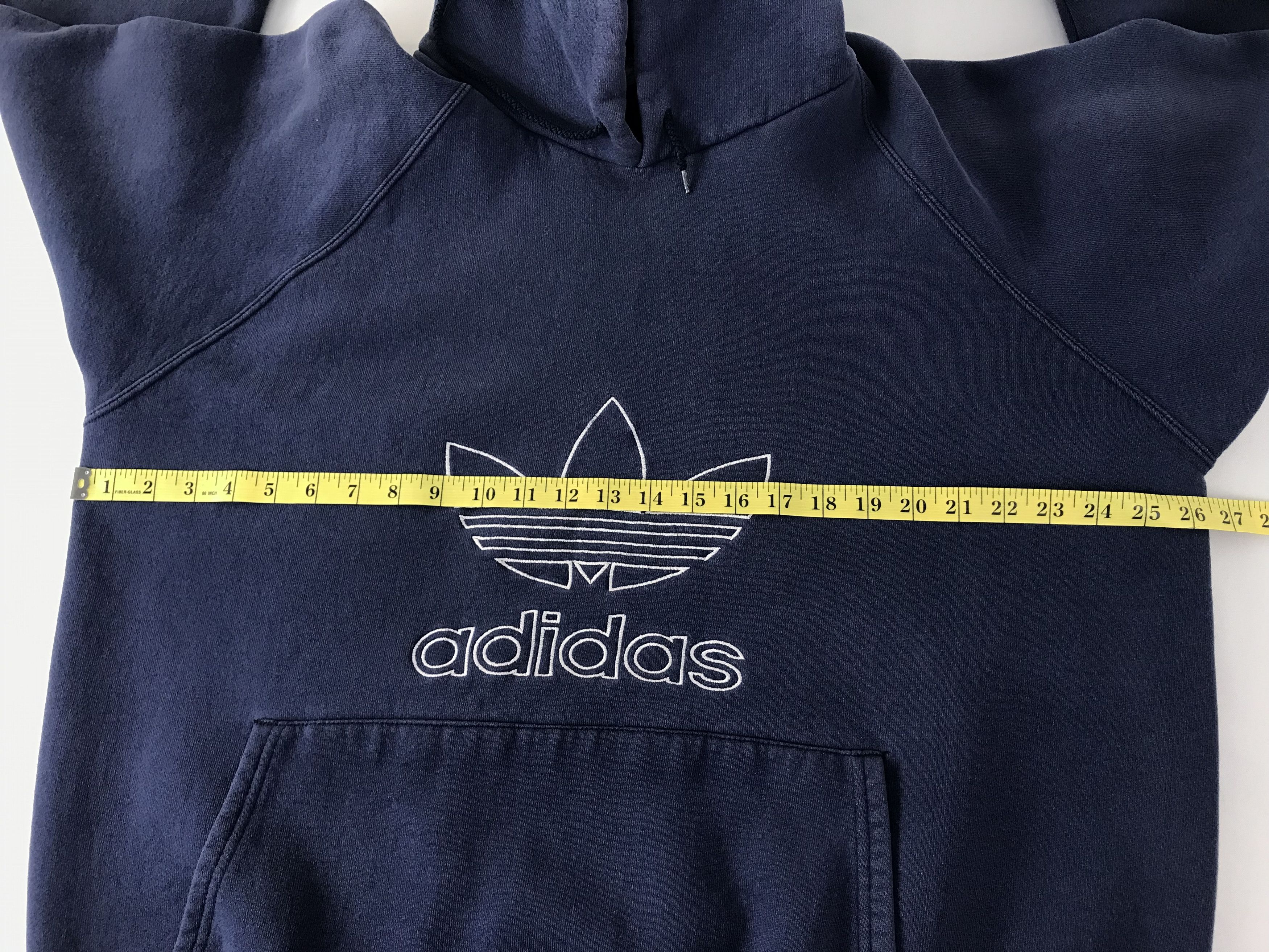 Adidas Adidas Trifoil Tricot Embroidery Logo Pull Over Hoodies Size US XXL / EU 58 / 5 - 9 Thumbnail