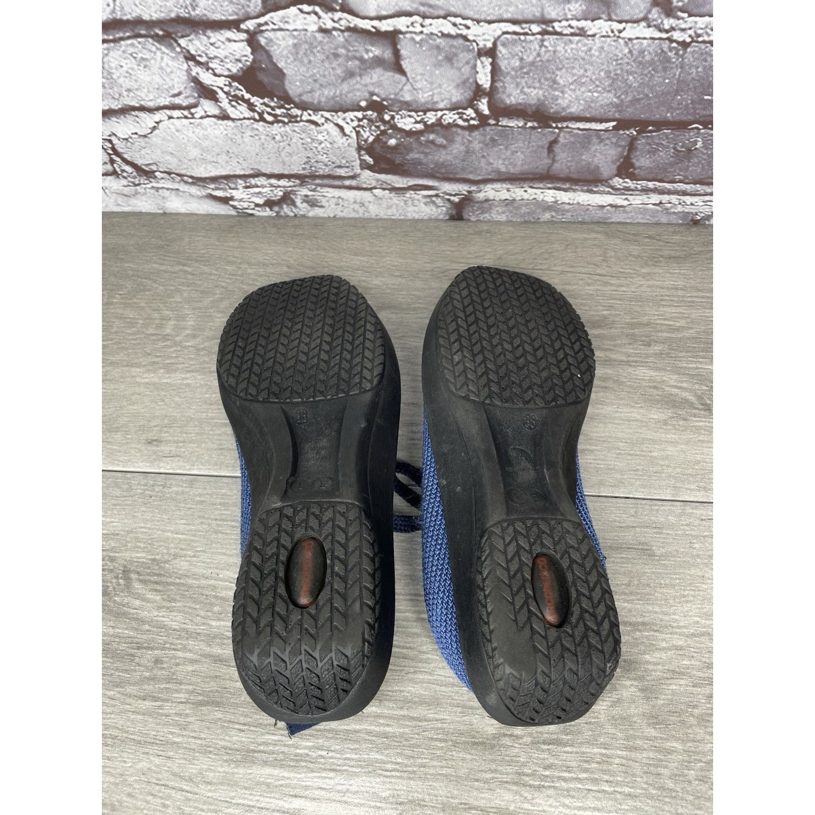 Other Arcopedico LS Blue Knit Fabric Lace Up Comfort Shoes Women’s Size US 7 / IT 37 - 17 Thumbnail