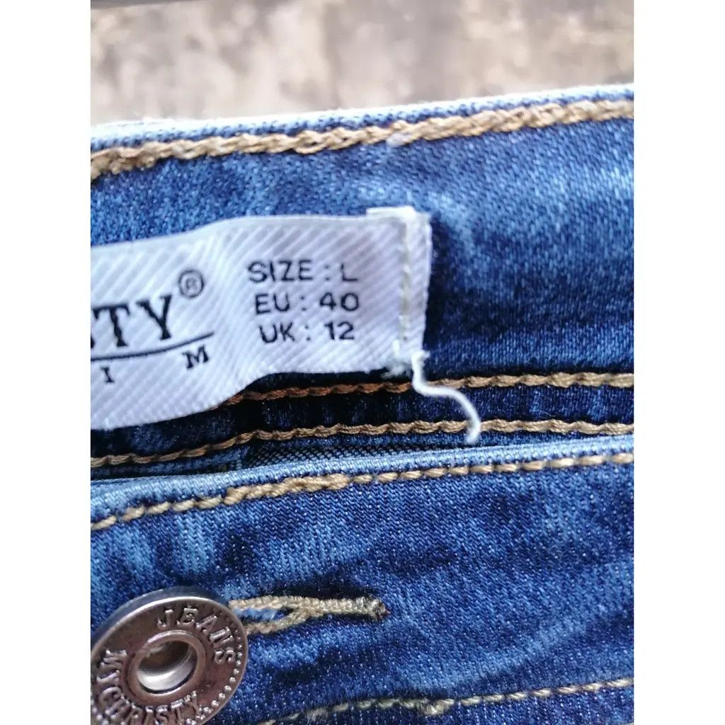 Other Embroidered Floral Jeans – EU 40 / L Size 30" / US 8 / IT 44 - 8 Thumbnail