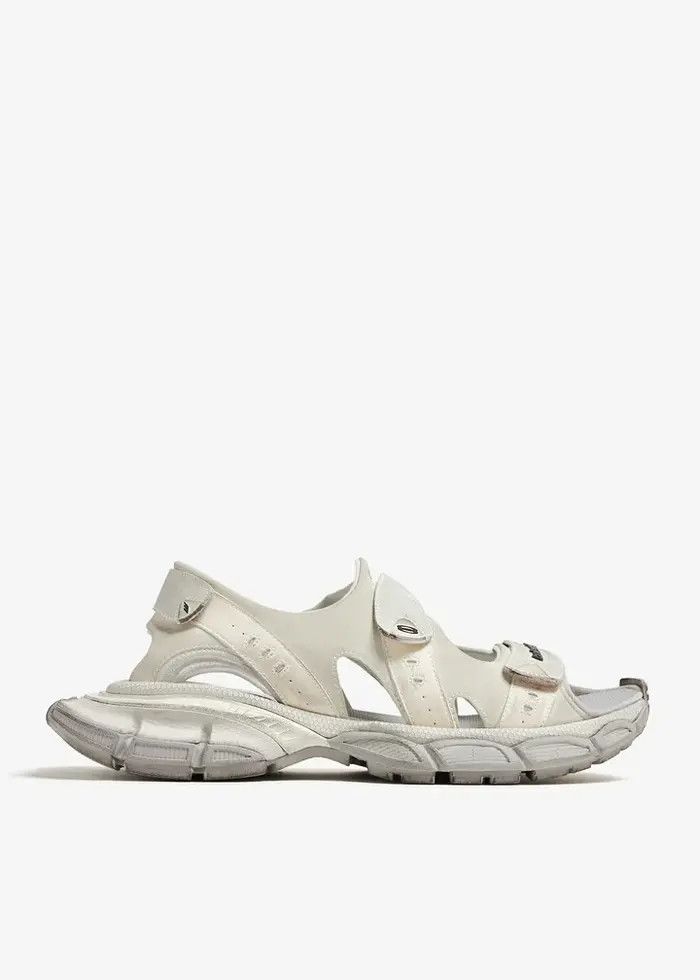 Balenciaga o1in1g0326 3XL Sandals in White Size US 13 / EU 46 - 1 Thumbnail
