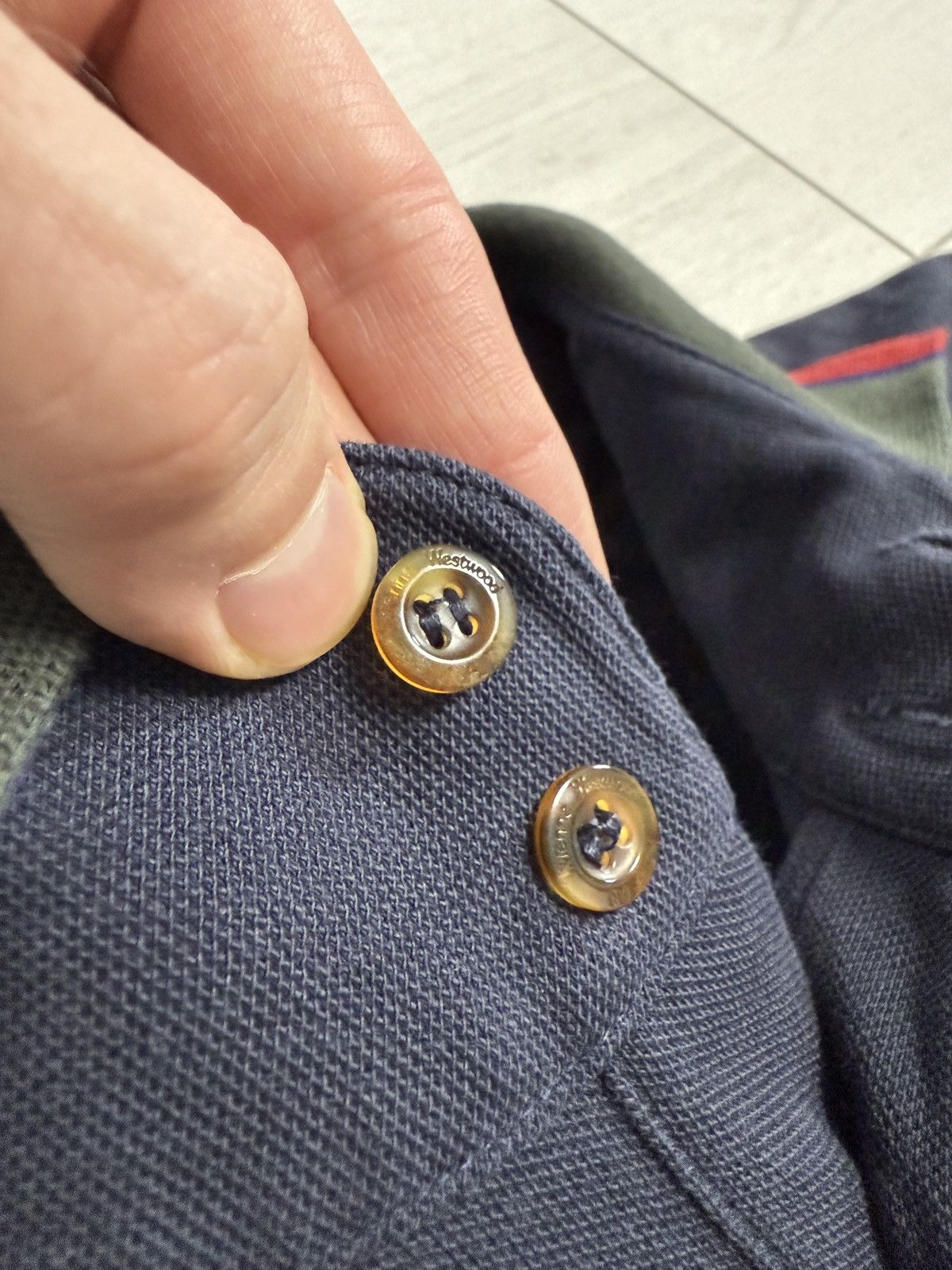 Vivienne Westwood Vivienne Westwood polo navy vintage size XL rare Size US XL / EU 56 / 4 - 5 Thumbnail