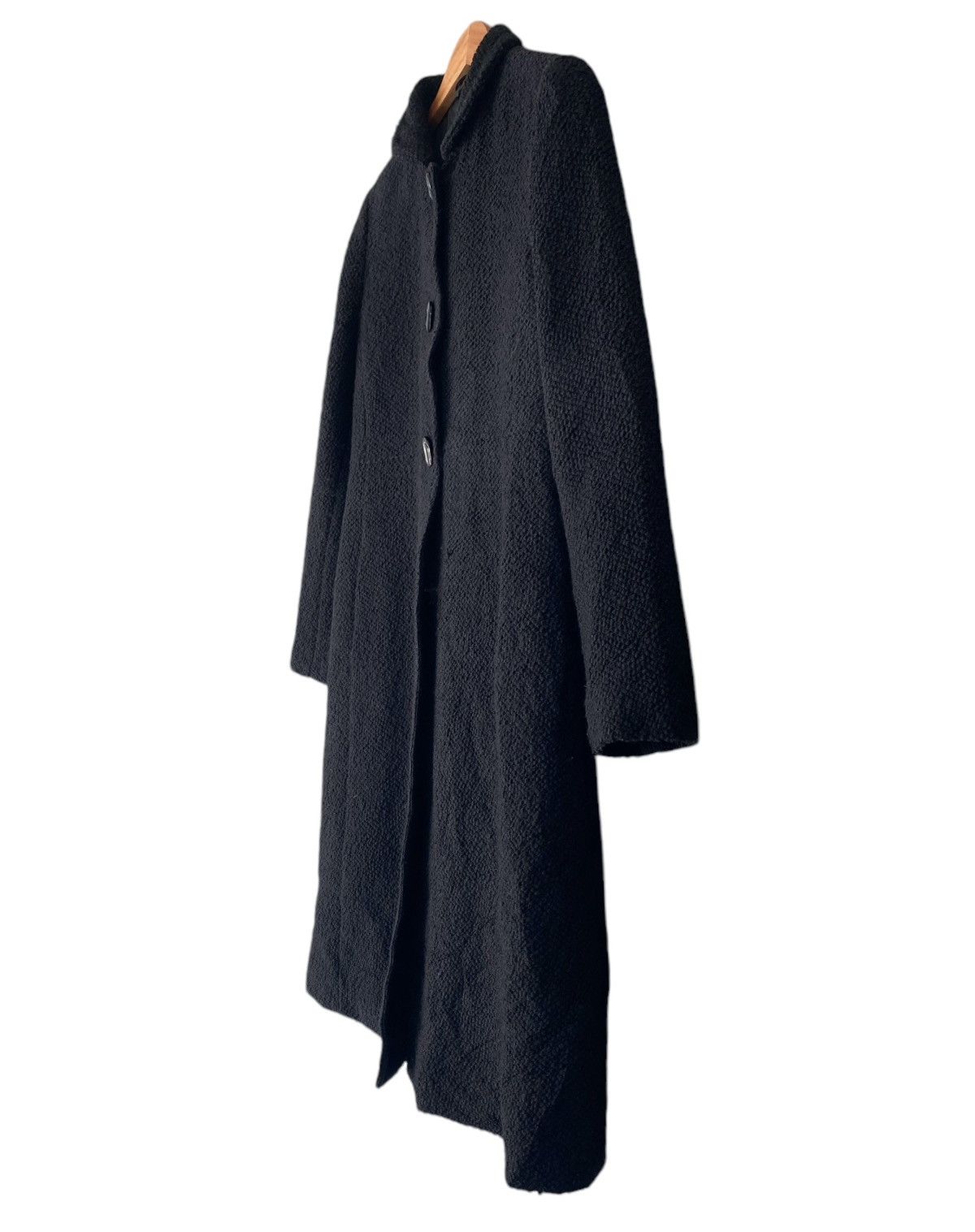 Giorgio Armani Archival Clothing Black EMPORIO ARMANI Button Parka Size S / US 4 / IT 40 - 6 Thumbnail