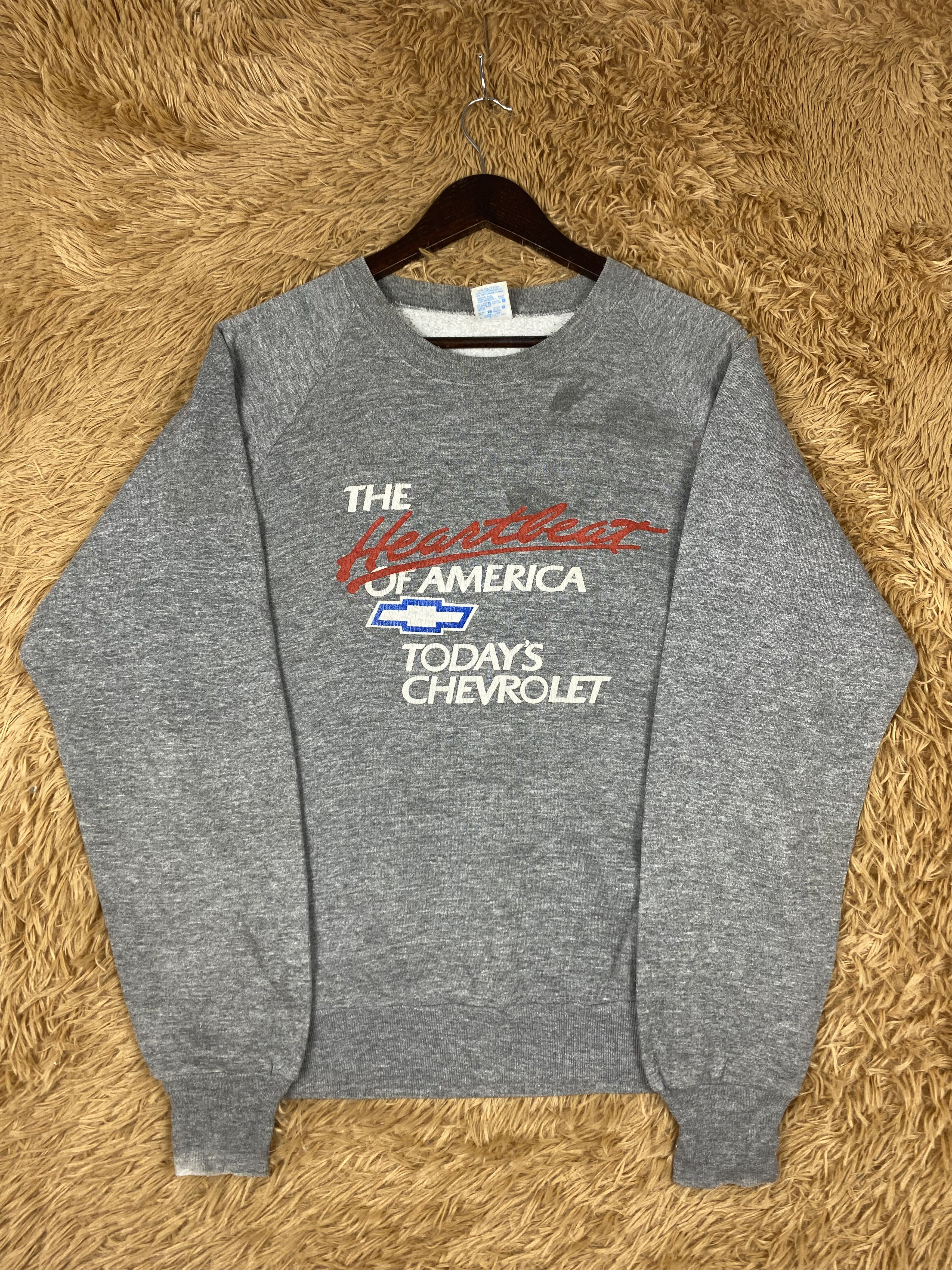 Jerzees Vintage Chevrolet Jerzees Sweatshirts DJ1084 Size US L / EU 52-54 / 3 - 4 Thumbnail