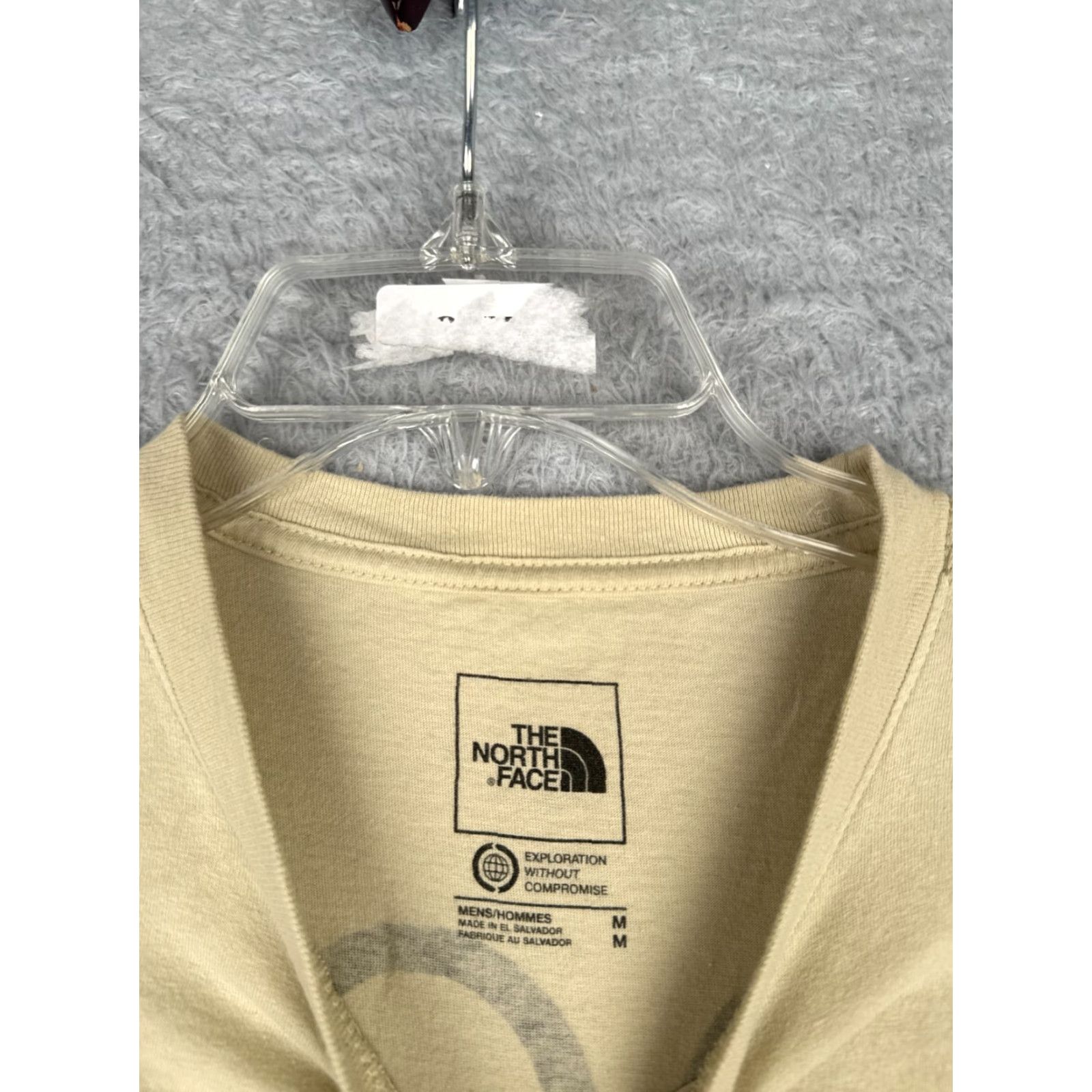 The North Face VINTAGE The North Face Shirt Men Medium Beige Cotton Short Sleeve Crew Neck Logo 80s 90s Mens M Beige Shirt Size US M / EU 48-50 / 2 - 7 Thumbnail