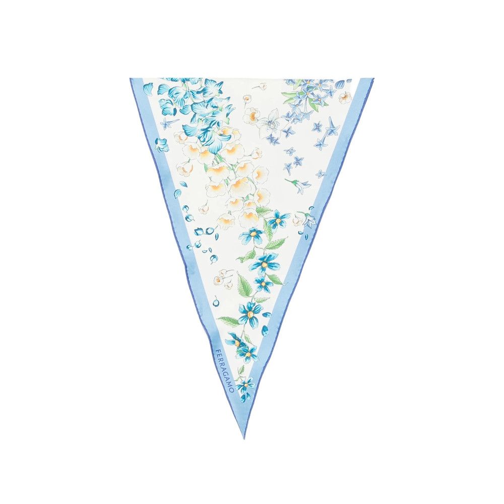 Salvatore Ferragamo Ferragamo WHITE Scarves Size ONE SIZE - 1 Thumbnail