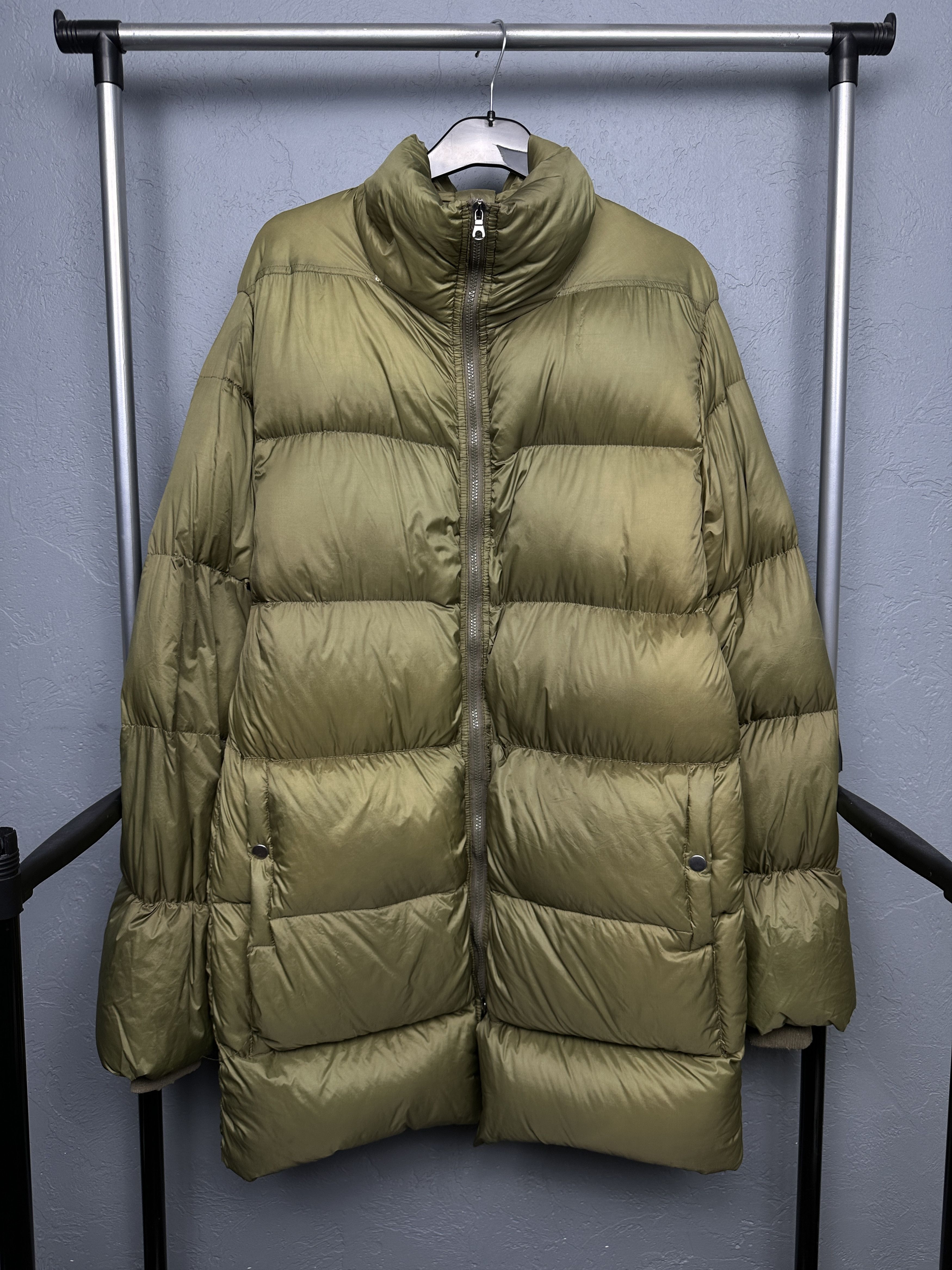 Rick Owens RICK OWENS A/W 18 SISYPHUS CROPPED DOWN PUFFER JACKET