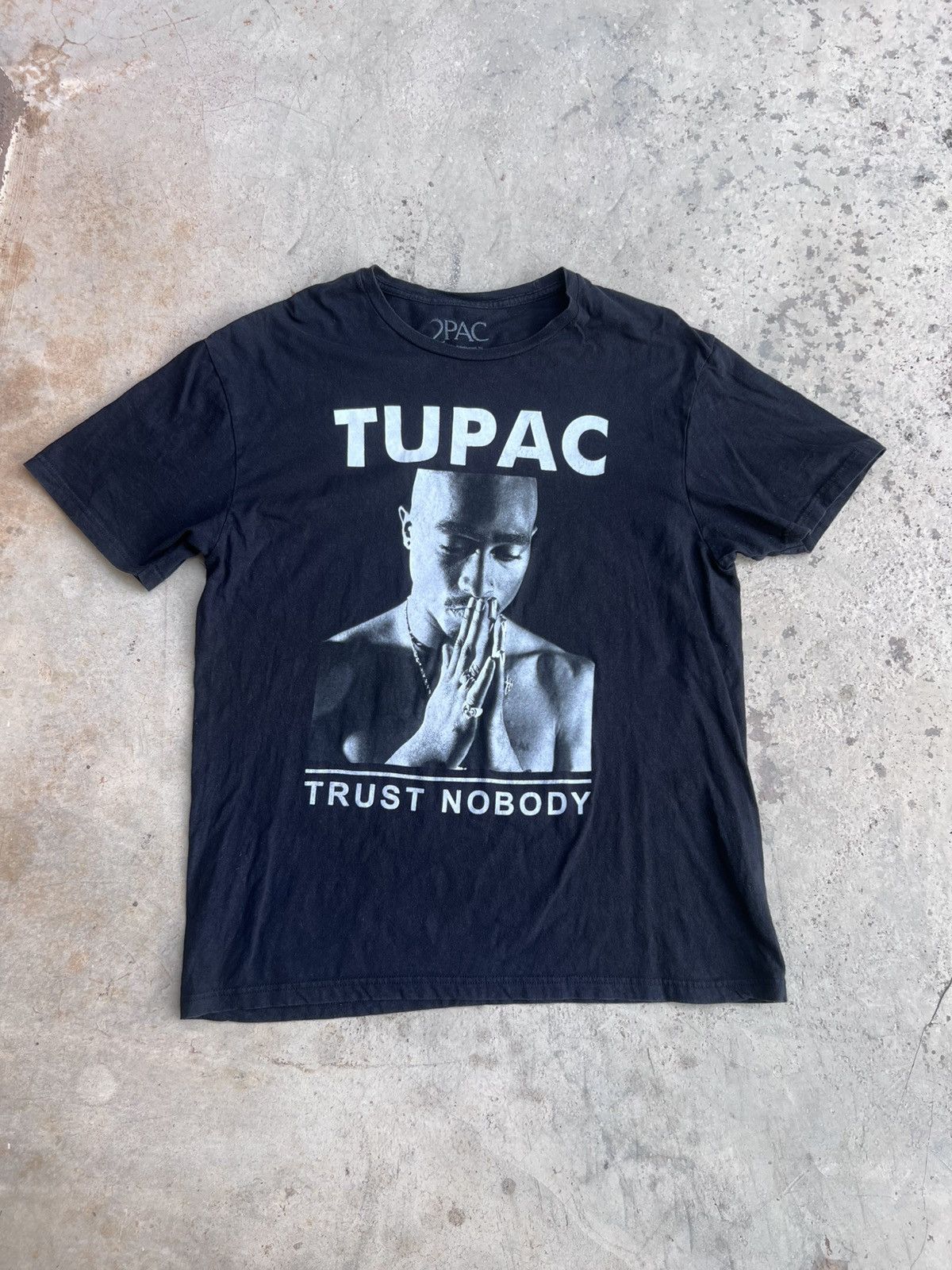 Rap Tees Tupac thrust nobody Rap Tshirt Size US L / EU 52-54 / 3 - 1 Thumbnail