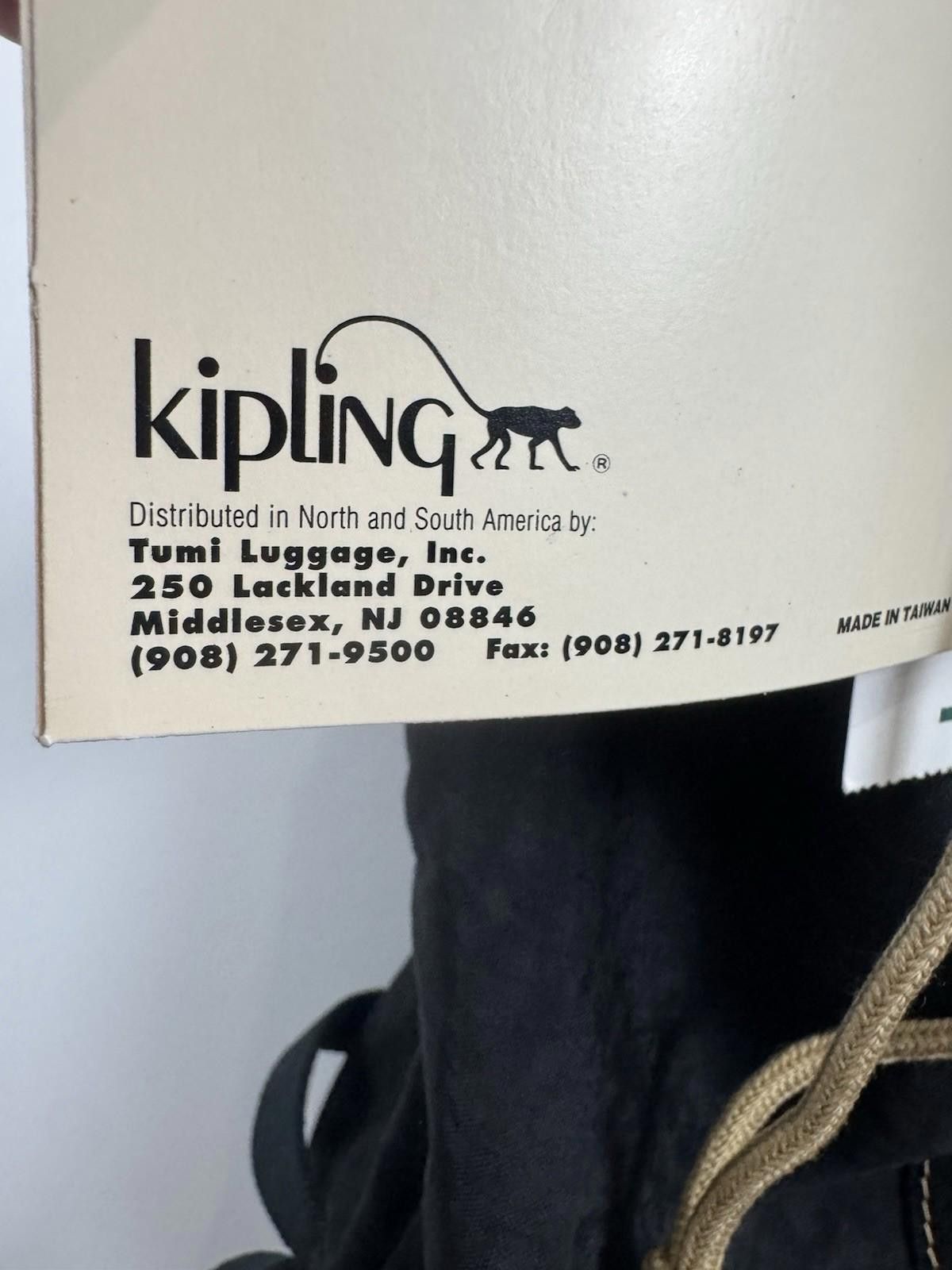 Other Kipling Backpack Draw String And Waist Strap Black . Logo Size ONE SIZE - 4 Thumbnail