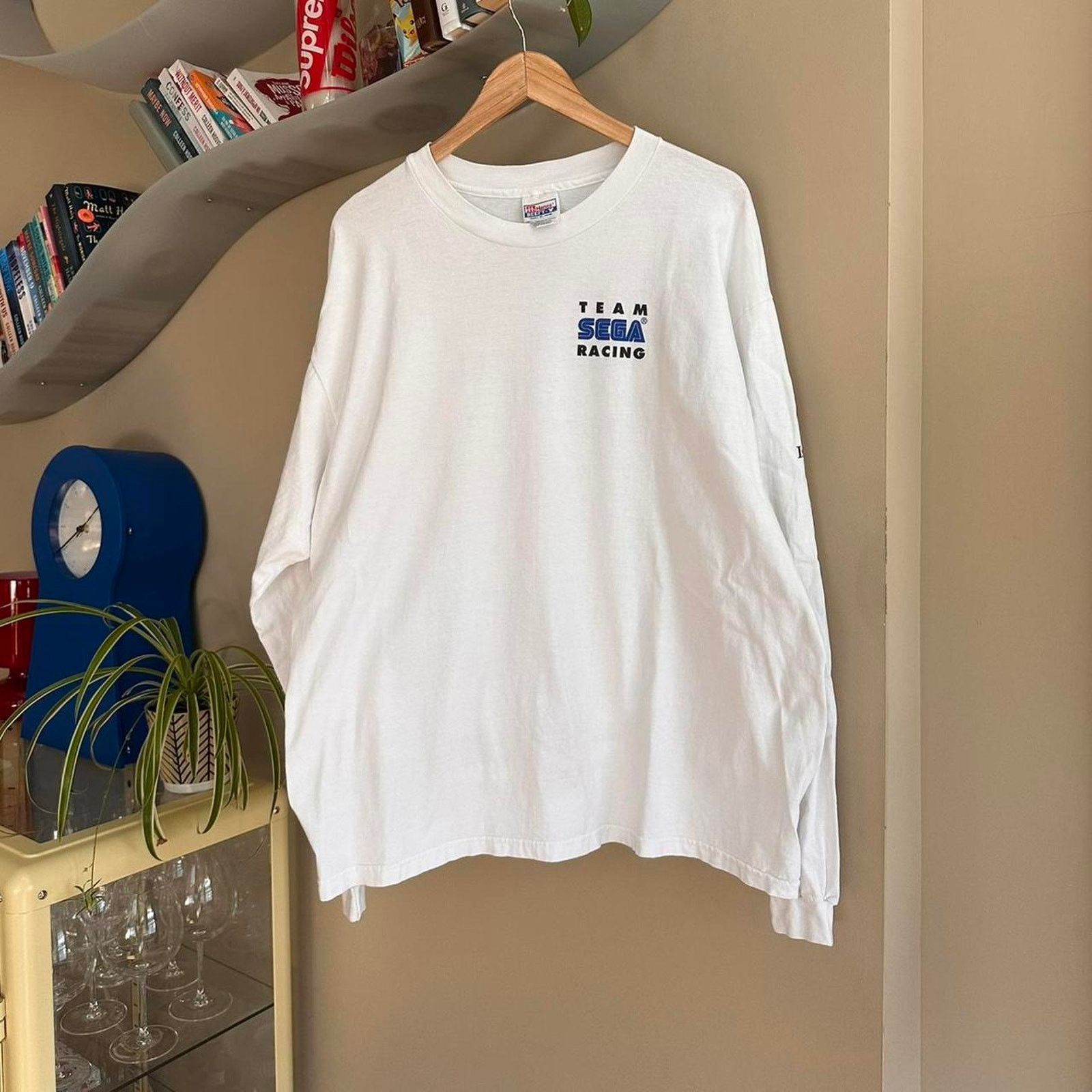 Hanes × Playstation × Vintage Vintage Sega Saturn / Arcade Manx TT Super Bike Shirt Size US XL / EU 56 / 4 - 1 Thumbnail