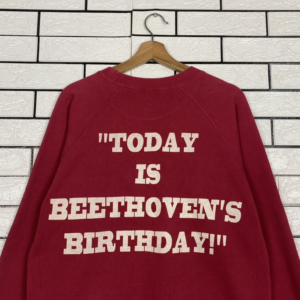Vintage 🔥VINTAGE SWEATSHIRT BEETHOVEN CARTOON BIG LOGO Size US M / EU 48-50 / 2 - 10 Thumbnail