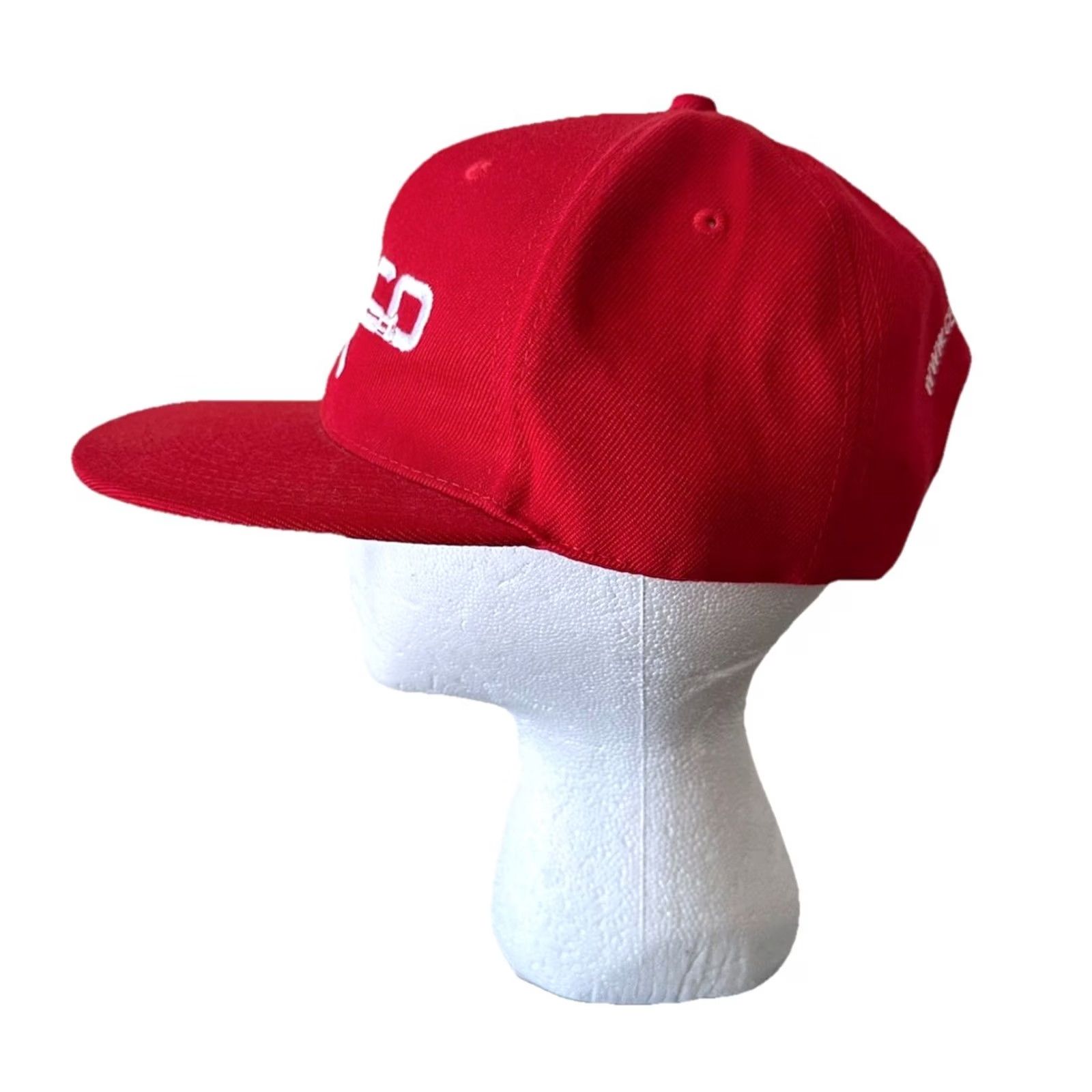 Logo 7 Apollo Snapback Hat Red - Solid, Adjustable, One Size, Men, Draco AK Rifle Logo, Century Fire Arms Promo Cap, NWOT, Firearms Logo Cap, Very RARE Size ONE SIZE - 4 Thumbnail
