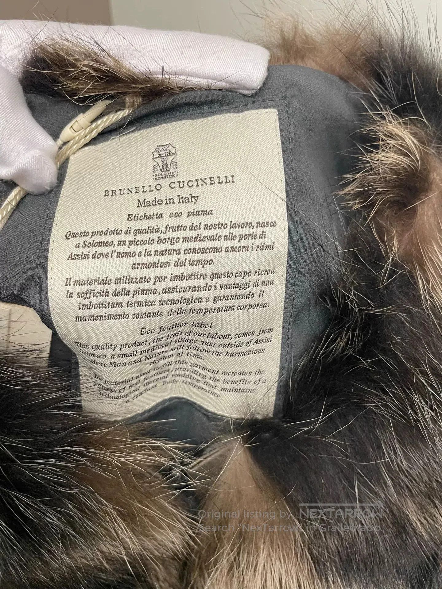 Brunello Cucinelli Brunello Cucinelli Shearling Fur Vest. Size US M / EU 48-50 / 2 - 3 Thumbnail