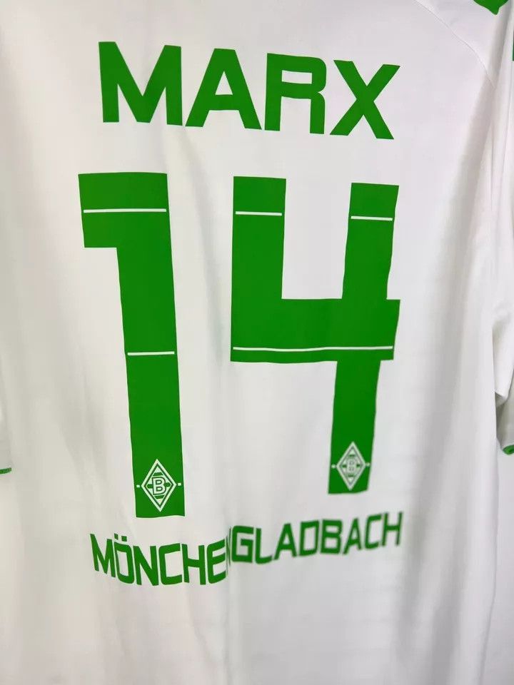 Kappa Borussia Monchengladbach 2013-14 Home Matchworn FOOTBALL Size US XL / EU 56 / 4 - 11 Thumbnail