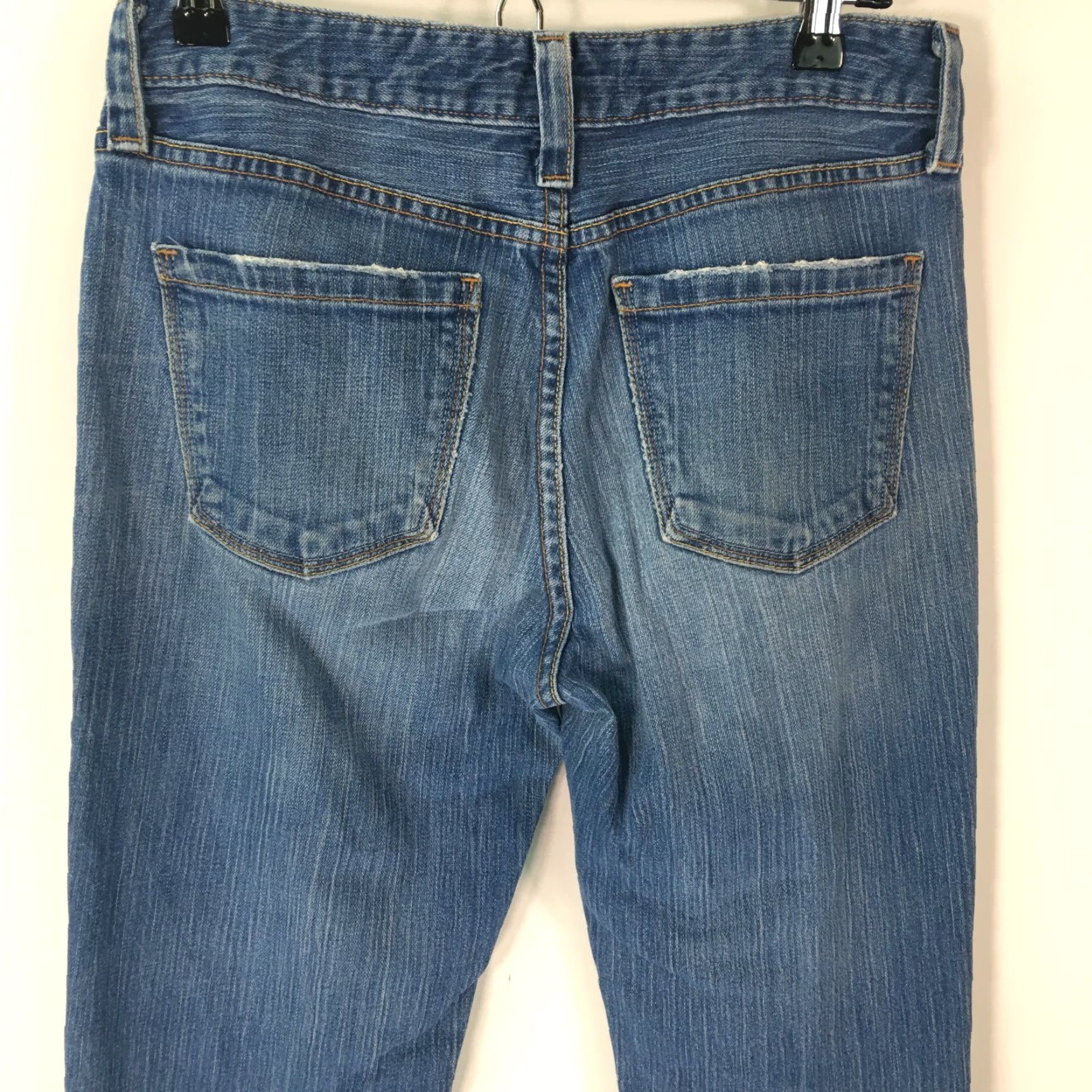 Gap Gap Jeans Women Flared Casual Denim Blue Size 6 Long Low Rise Size 28" / US 6 / IT 42 - 3 Thumbnail
