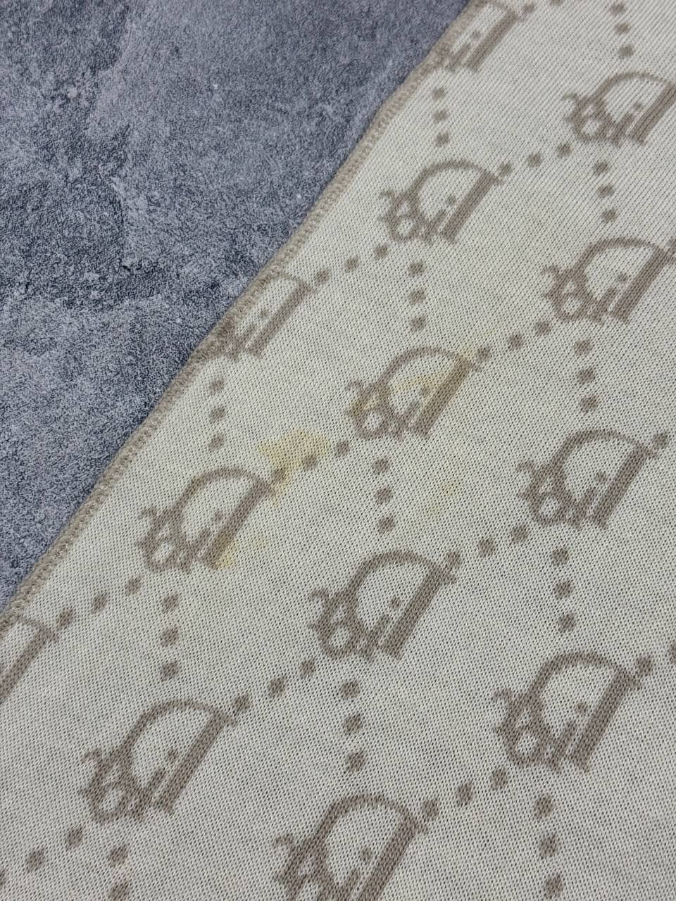 Christian Dior Monsieur Authentic Christian Dior Wool Monogram Scarf Size ONE SIZE - 6 Thumbnail