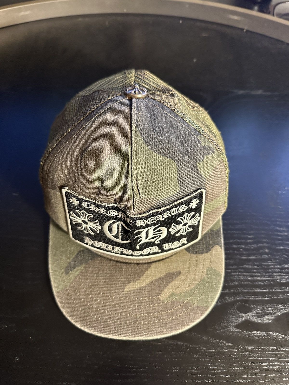 Chrome Hearts Chrome Hearts Camo Hat Size ONE SIZE - 2 Thumbnail
