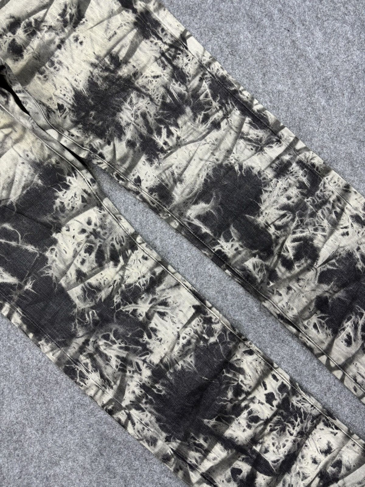 Japanese Brand 💥semanticdesign Japan Streetwear Tye Dye Metal Jeans F721 Size US 31 - 8 Thumbnail