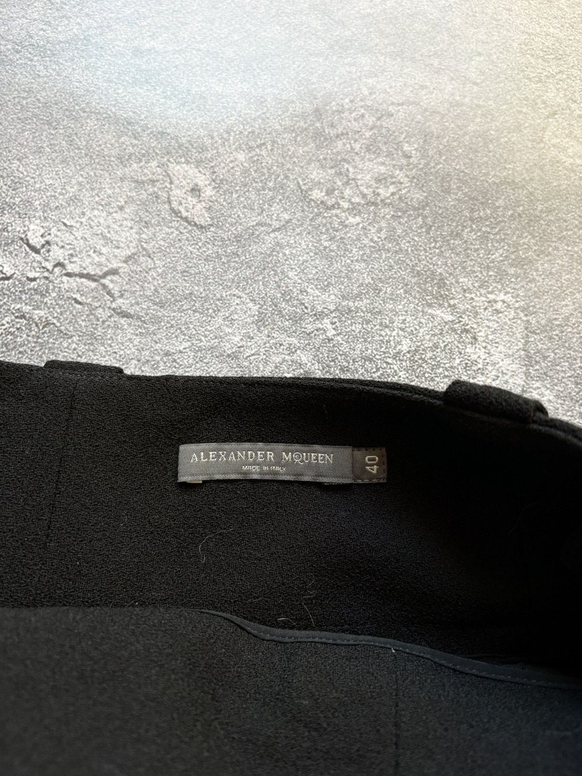 Alexander McQueen Vintage Alexander McQueen Luxury Women’s Wool Trousers Pants Size 27" / US 4 / IT 40 - 6 Thumbnail