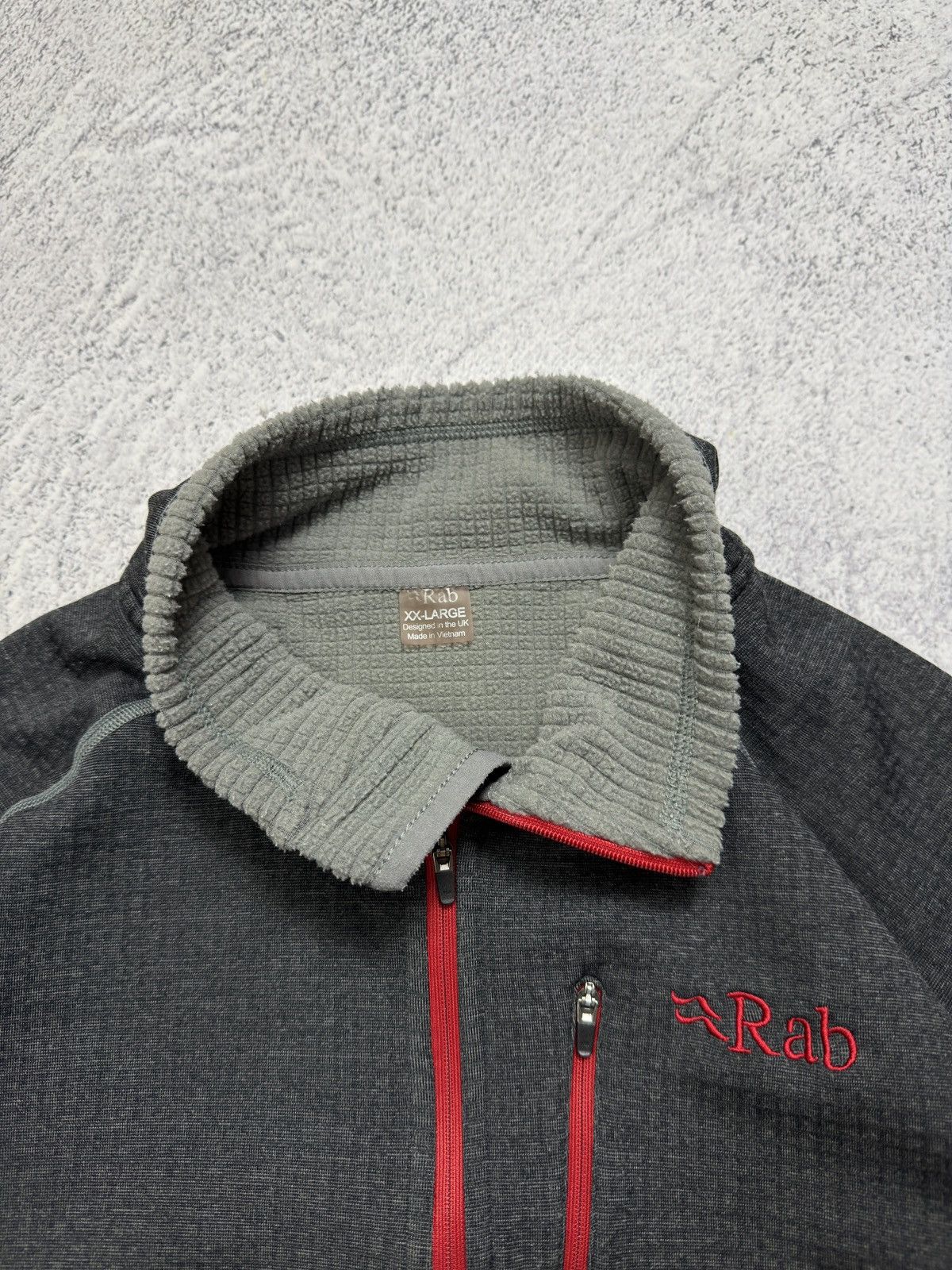 Rab Rab Nucleus Grid Fleece Quarter-Zip Pullover Anthracite Size US XL / EU 56 / 4 - 5 Thumbnail