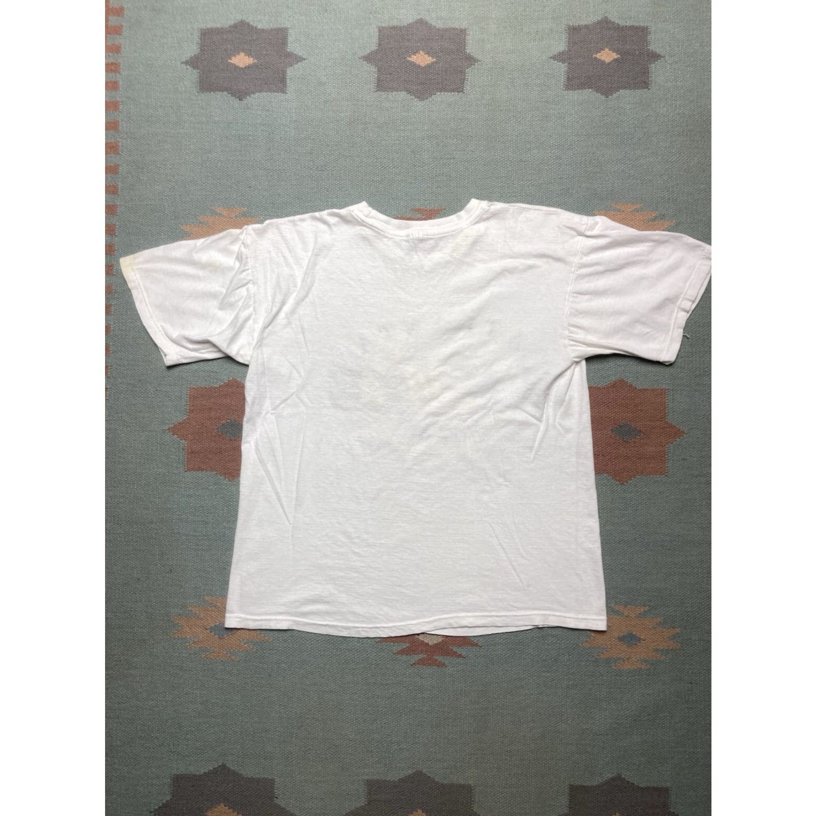 Vintage VINTAGE Unbranded T-Shirt Atlanta Georgia GA Crest Destination Tee Boxy Large White Mens L Size US L / EU 52-54 / 3 - 6 Thumbnail