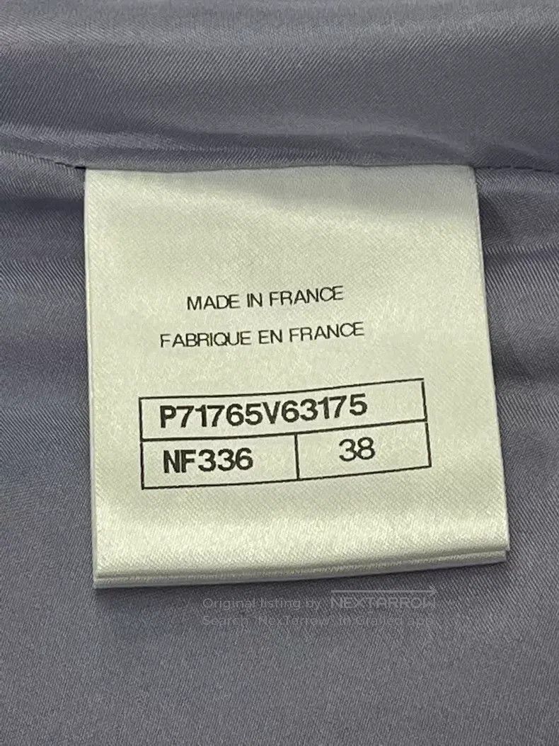 Chanel Chanel Purple silk stitching skirt Size 25" / US 0 / IT 36 - 5 Thumbnail