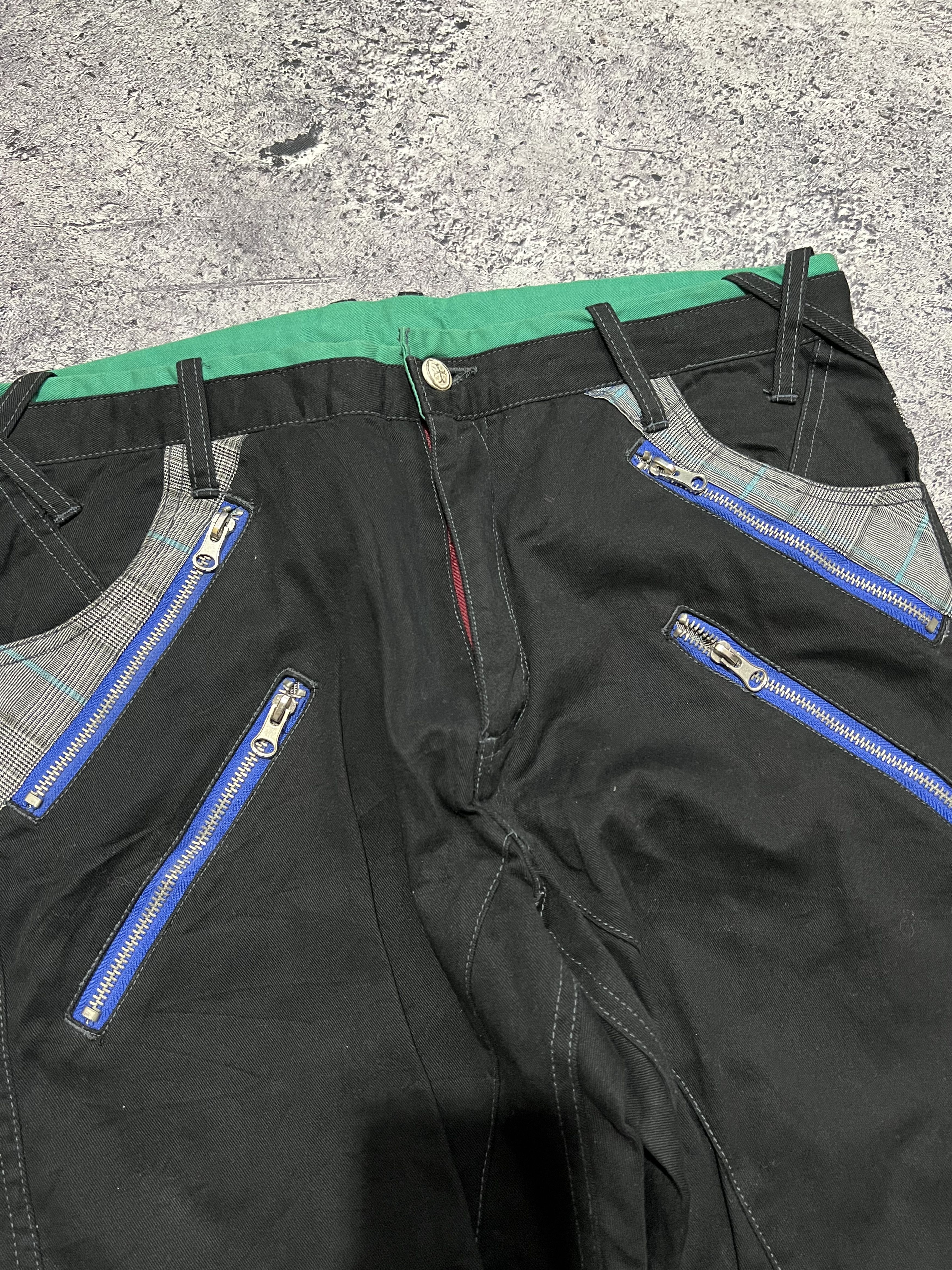 Japanese Brand 2000s Japanese Hysteric Bondage Belted Pants y2k Size US 33 - 4 Thumbnail
