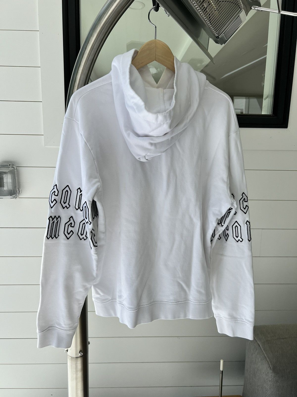 MCQ McQueen White Sweatshirt Size L Size US XL / EU 56 / 4 - 2 Thumbnail