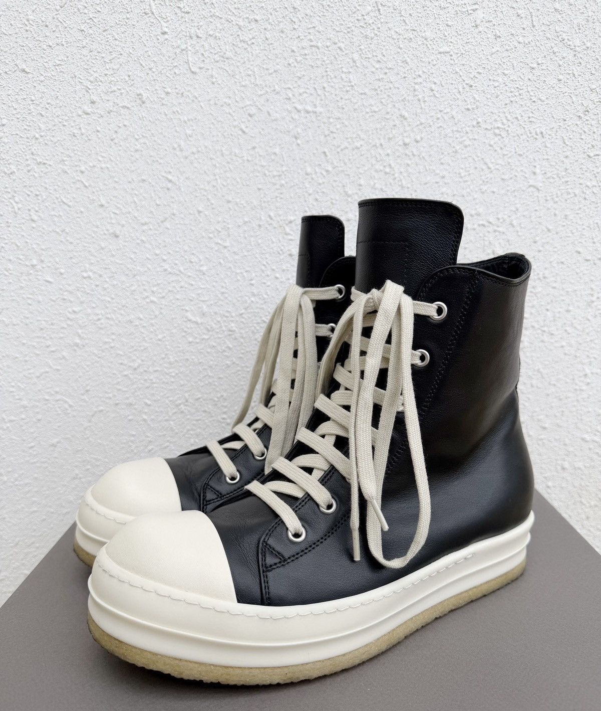 Rick Owens Rick Owens 25SS high-top "big Converse" with cork sole Size US 7.5 / EU 40-41 - 3 Thumbnail