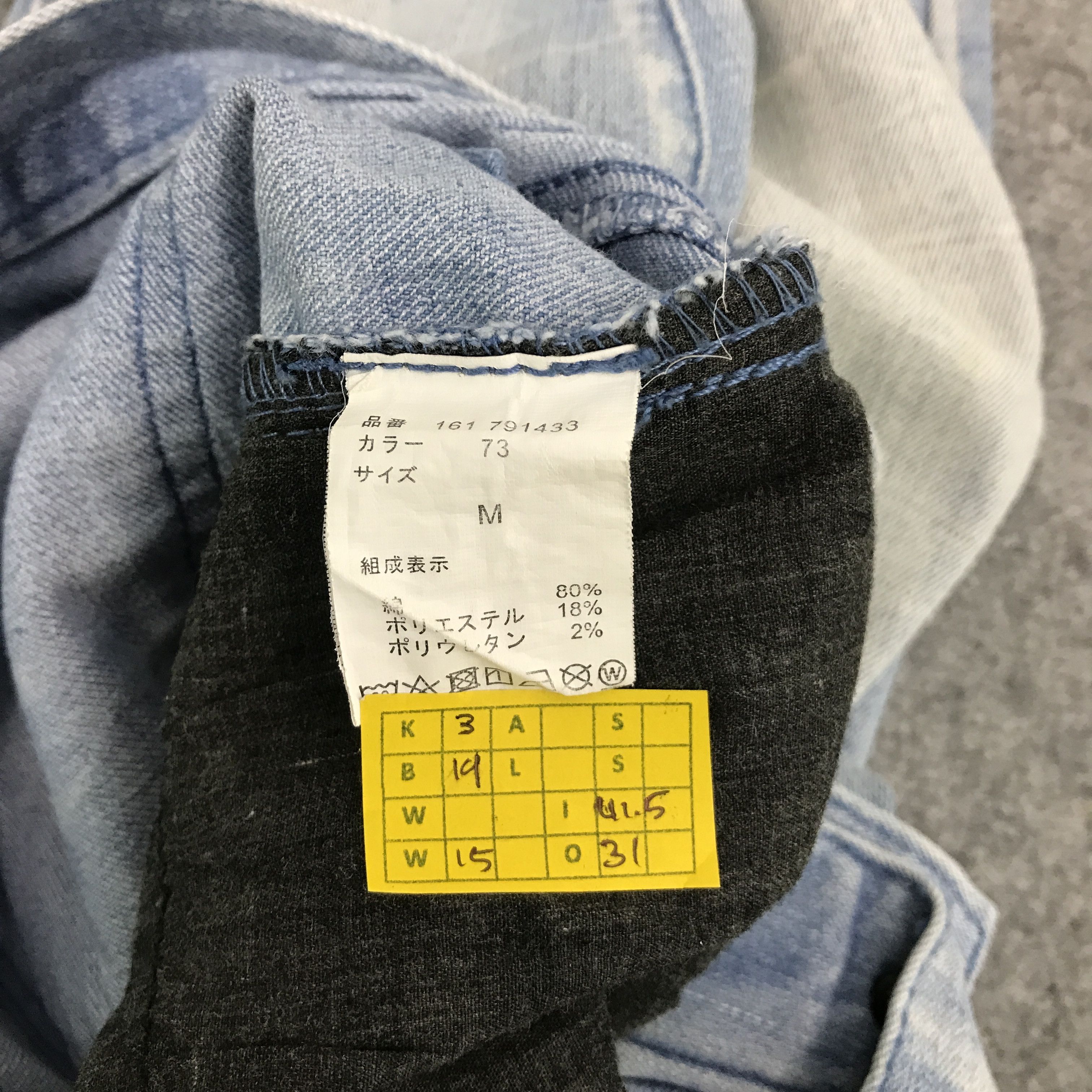 Japanese Brand × semanticdesign Japan🔥semantic design skinny design light denim jeans Size US 30 / EU 46 - 15 Thumbnail