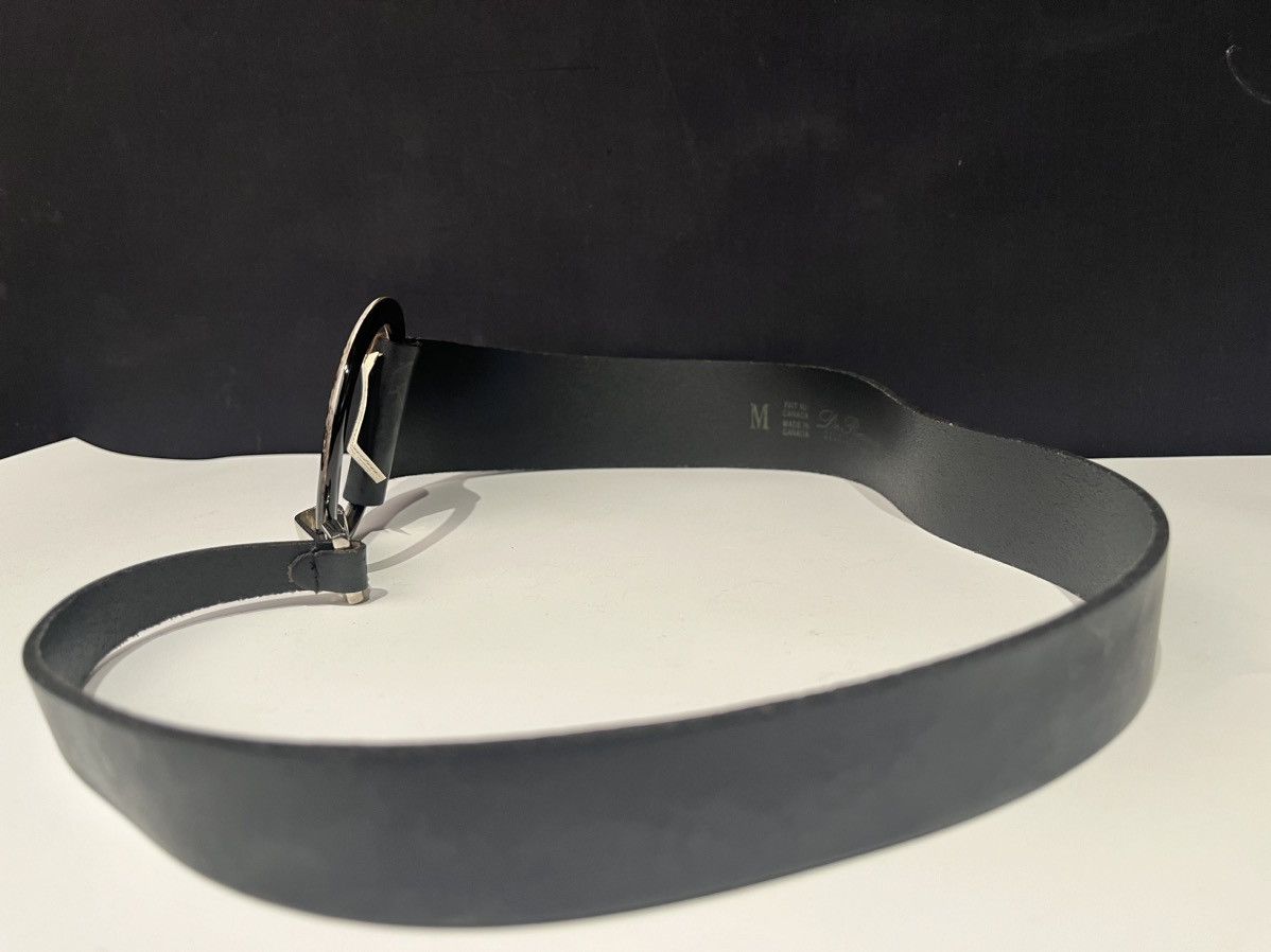 Vintage De Renaudin Big Horn Loop Buckle belt Size ONE SIZE - 3 Thumbnail