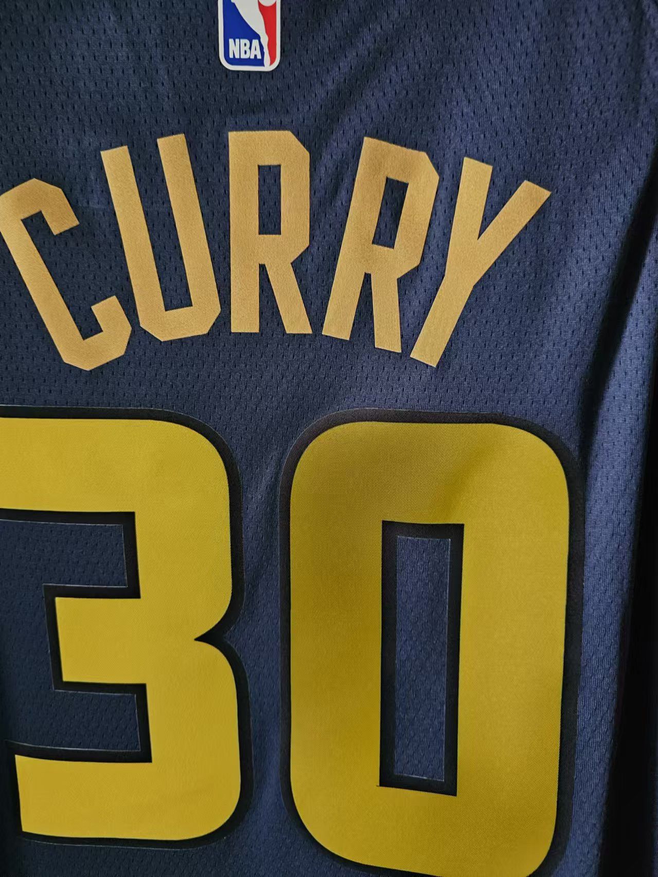 NBA Warriors #30 Stephen Curry Jersey L Size US L / EU 52-54 / 3 - 4 Thumbnail