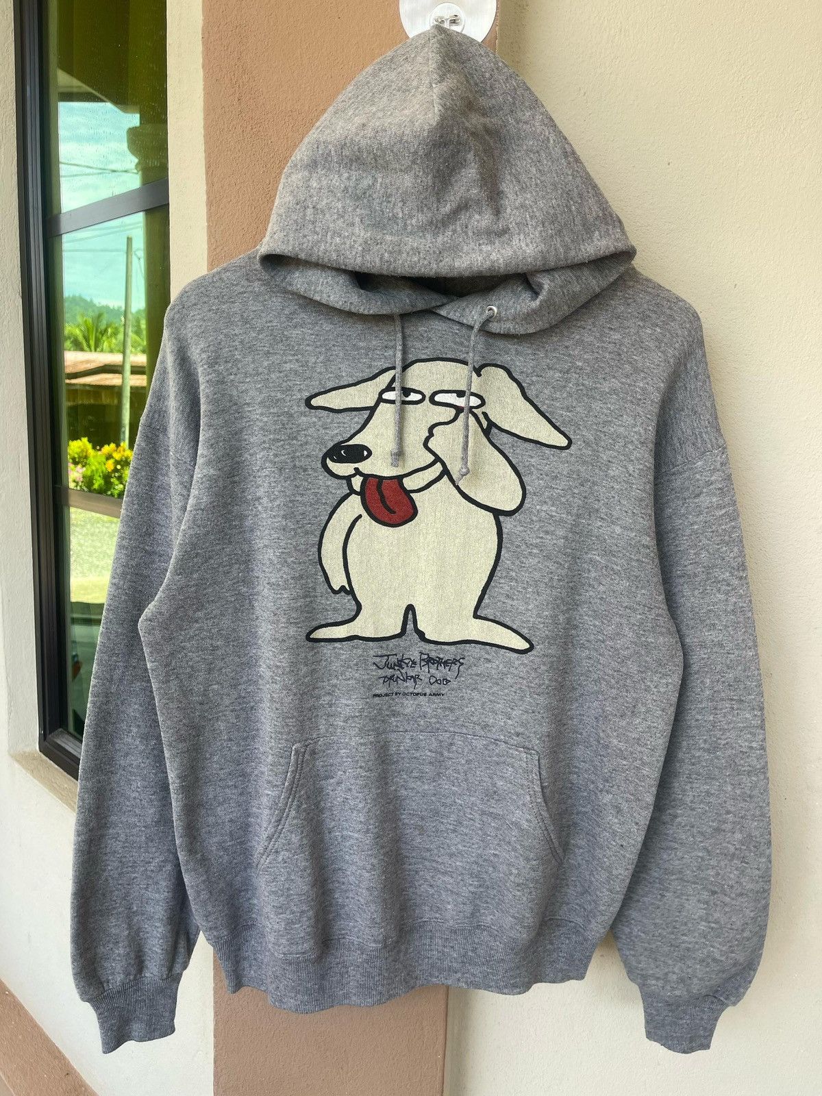Vintage 90s Junkie Brothers Drunker Dog Hoodie
