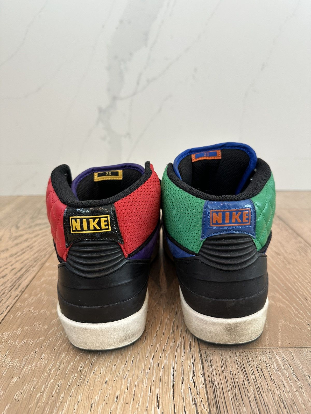 Jordan Brand Air Jordan 2 Retro Multi Color Rivals Size US 8.5 / EU 41-42 - 3 Thumbnail