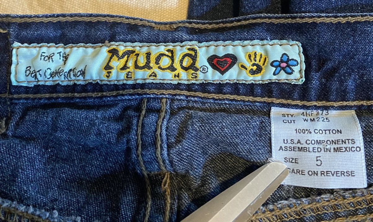 Other VTG 90's Mudd Button Fly Bellbottom Flare Denim Jeans 28” Size 28" / US 6 / IT 42 - 4 Thumbnail