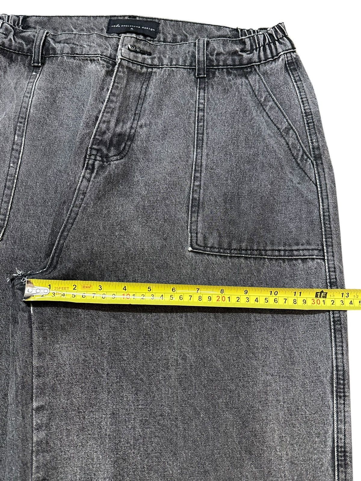 Fubu Vintage Japanese Brand Faded Wash Style Hip Hop Baggy Jeans Size US 33 - 14 Thumbnail