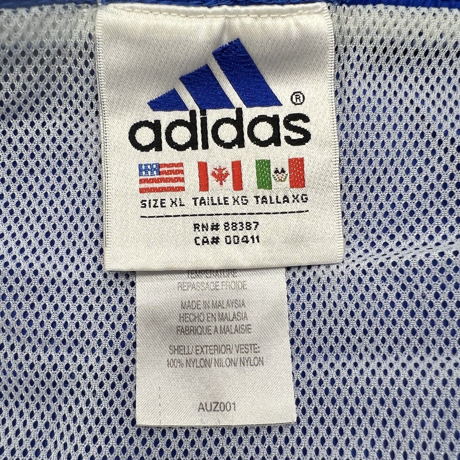 Adidas Vintage Adidas XL Blue Swim Trunks Bathing Suit 7" Inseam Size US 40 / EU 56 - 3 Thumbnail