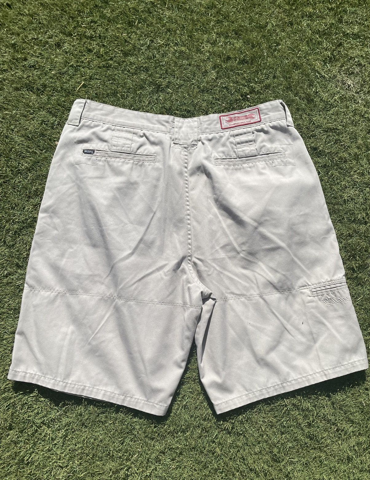Billabong Billabong Men’s Beige Embroidered Logo Shorts Y2K no button Size US 36 / EU 52 - 5 Thumbnail