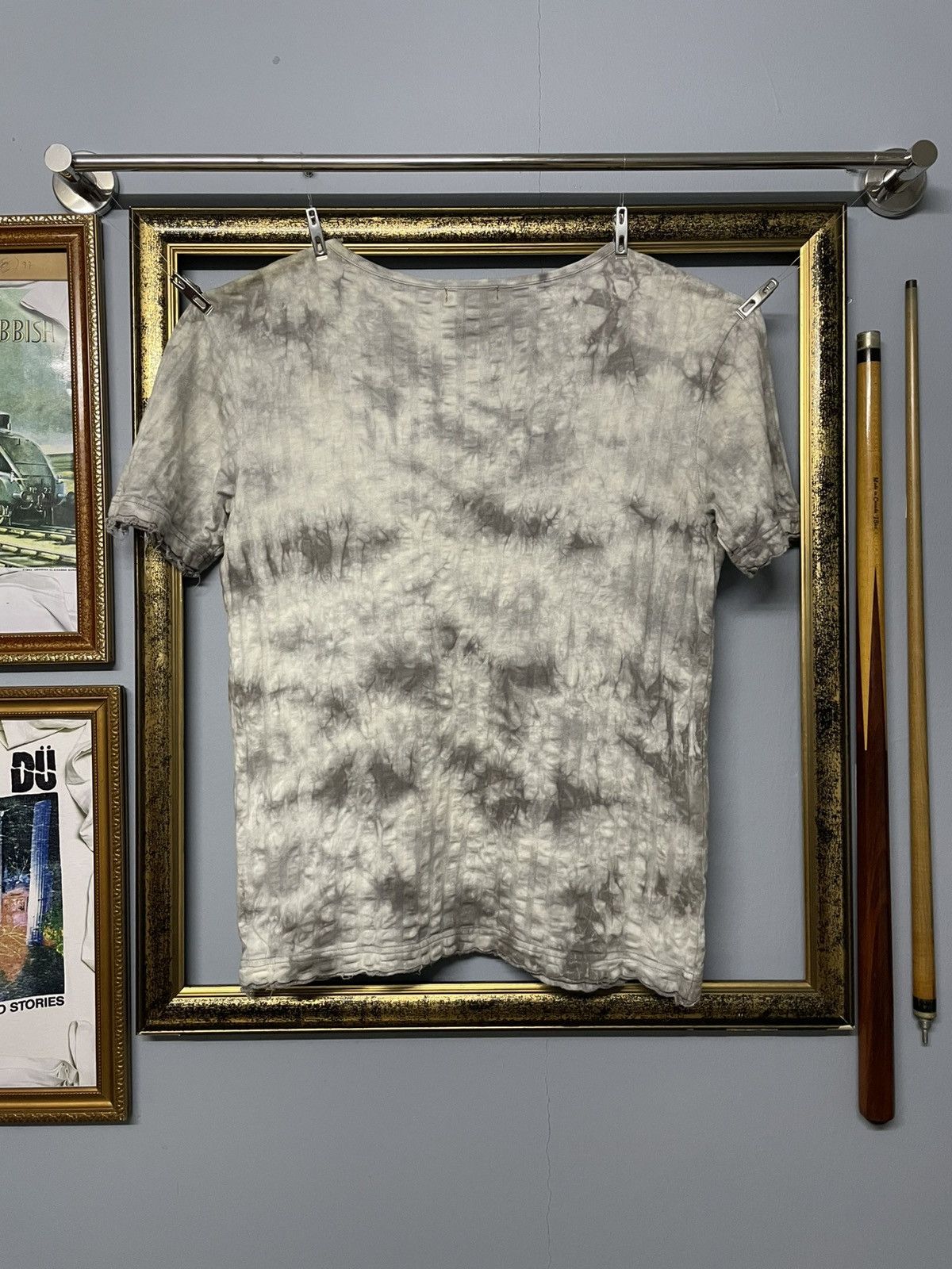 Designer × Japanese Brand × Vintage Vintage 1990s Japan Designer Comme Ca Ism Bleach Punk Tshirt Size US M / EU 48-50 / 2 - 7 Thumbnail