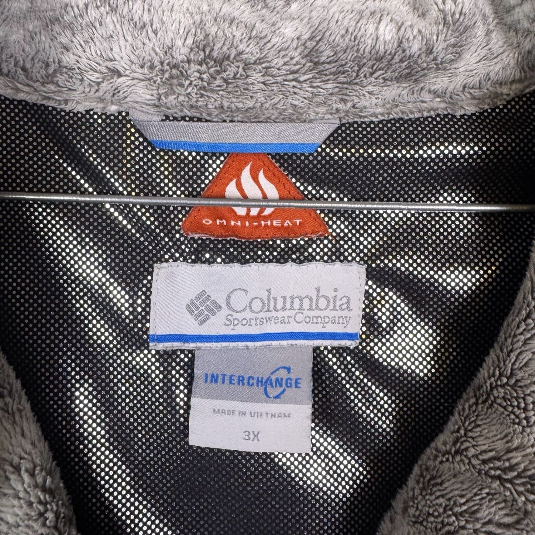 Vintage Columbia Jacket Womens 3X Omni-Heat Interchange Kaleidoscope II Quilted Puffer Size XXL / US 16-18 / IT 52-54 - 7 Thumbnail