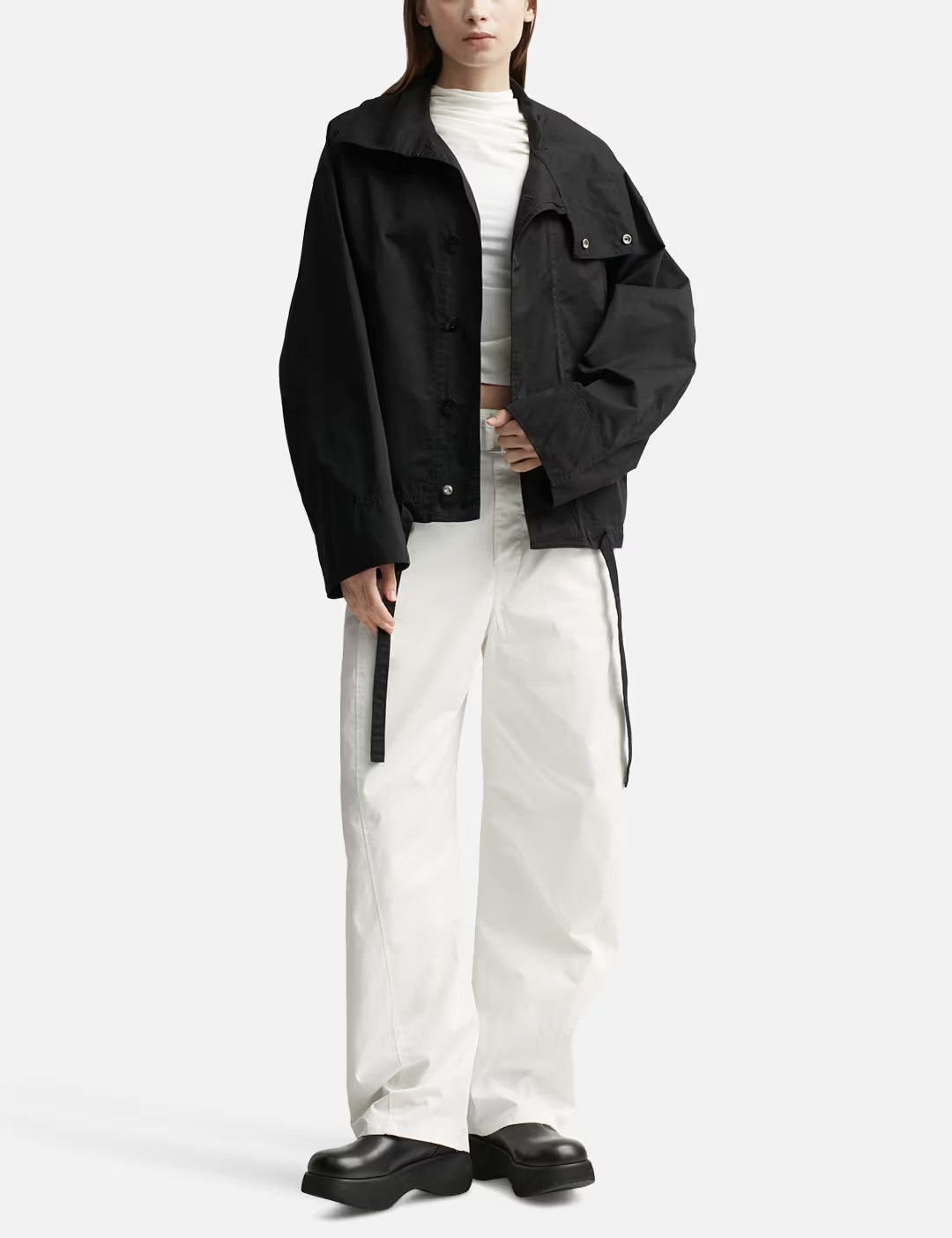Lemaire High Collar Blouson Size US S / EU 44-46 / 1 - 1 Thumbnail