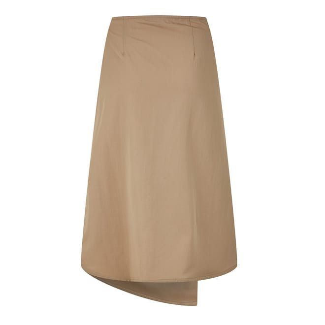 Bottega Veneta Bottega Veneta Bv Wool Skirt in Cream Size 28" / US 6 / IT 42 - 2 Thumbnail