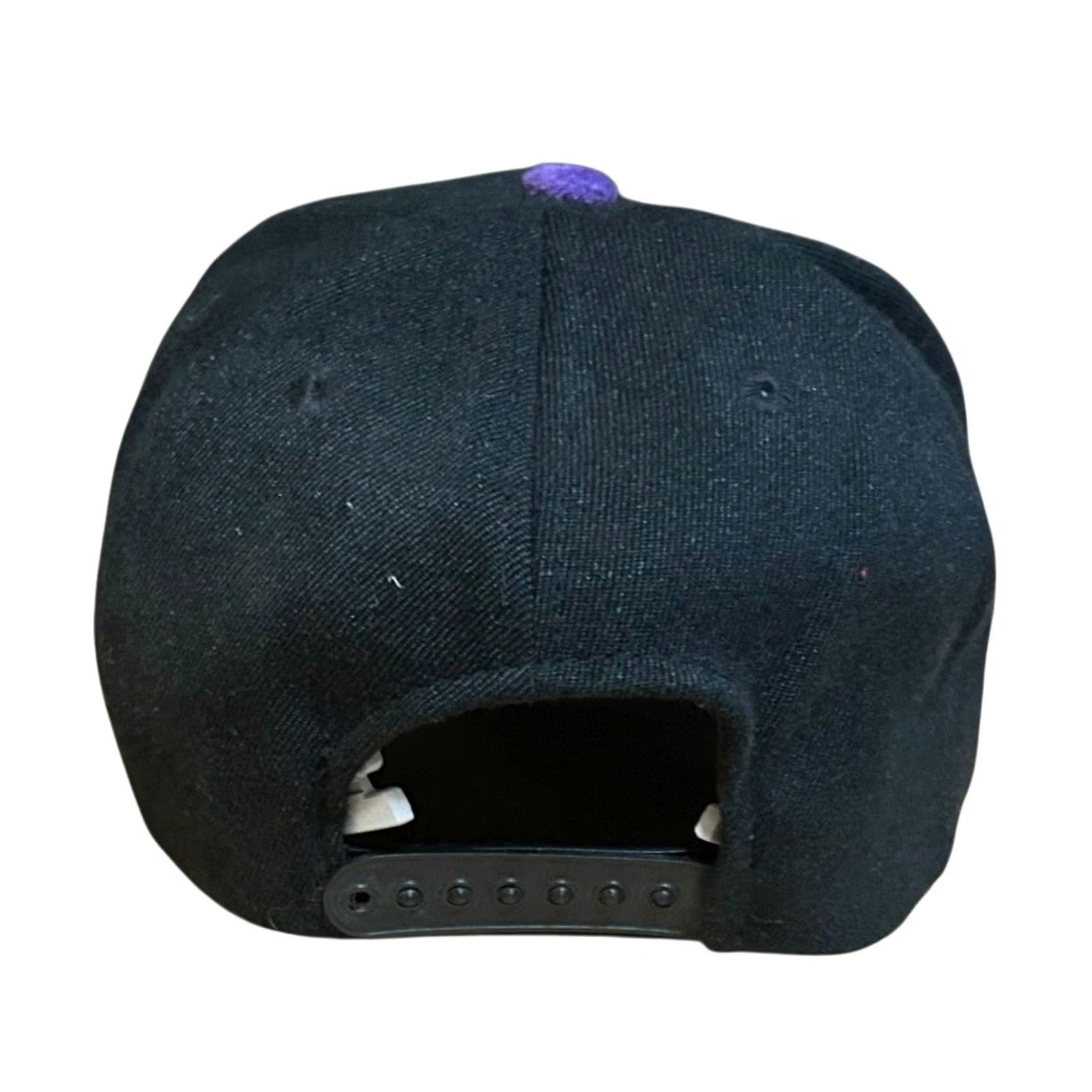 Vintage VINTAGE National Hat Men One Size Black Purple Y2K Retro 90s Trucker Adjustable Breathable Canvas Cotton Suede Halloween? Size US M / EU 48-50 / 2 - 7 Thumbnail
