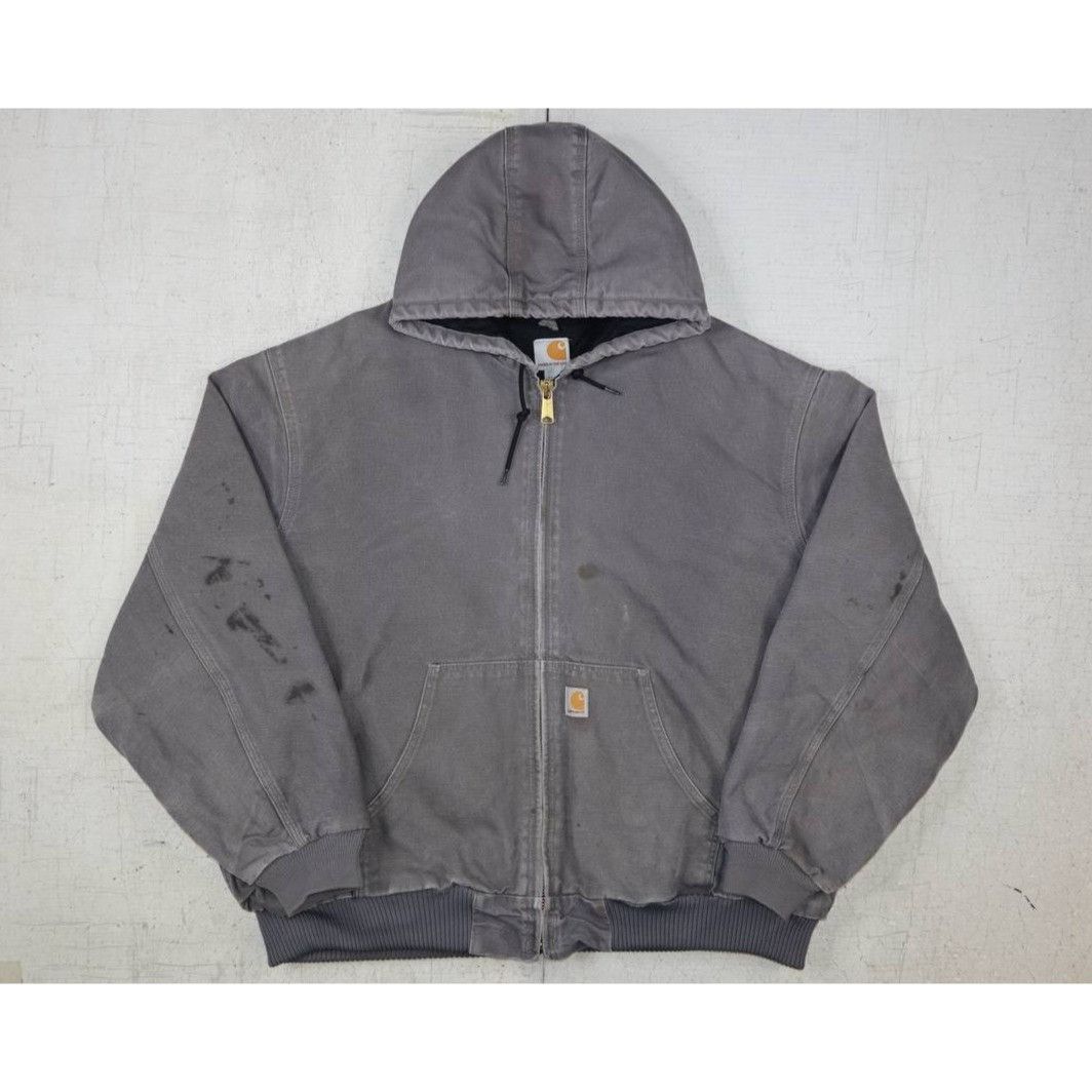 Carhartt Vintage Carhartt J140 Quilted Jacket - Men's 3XL Gravel Duck Size US XXL / EU 58 / 5 - 1 Thumbnail