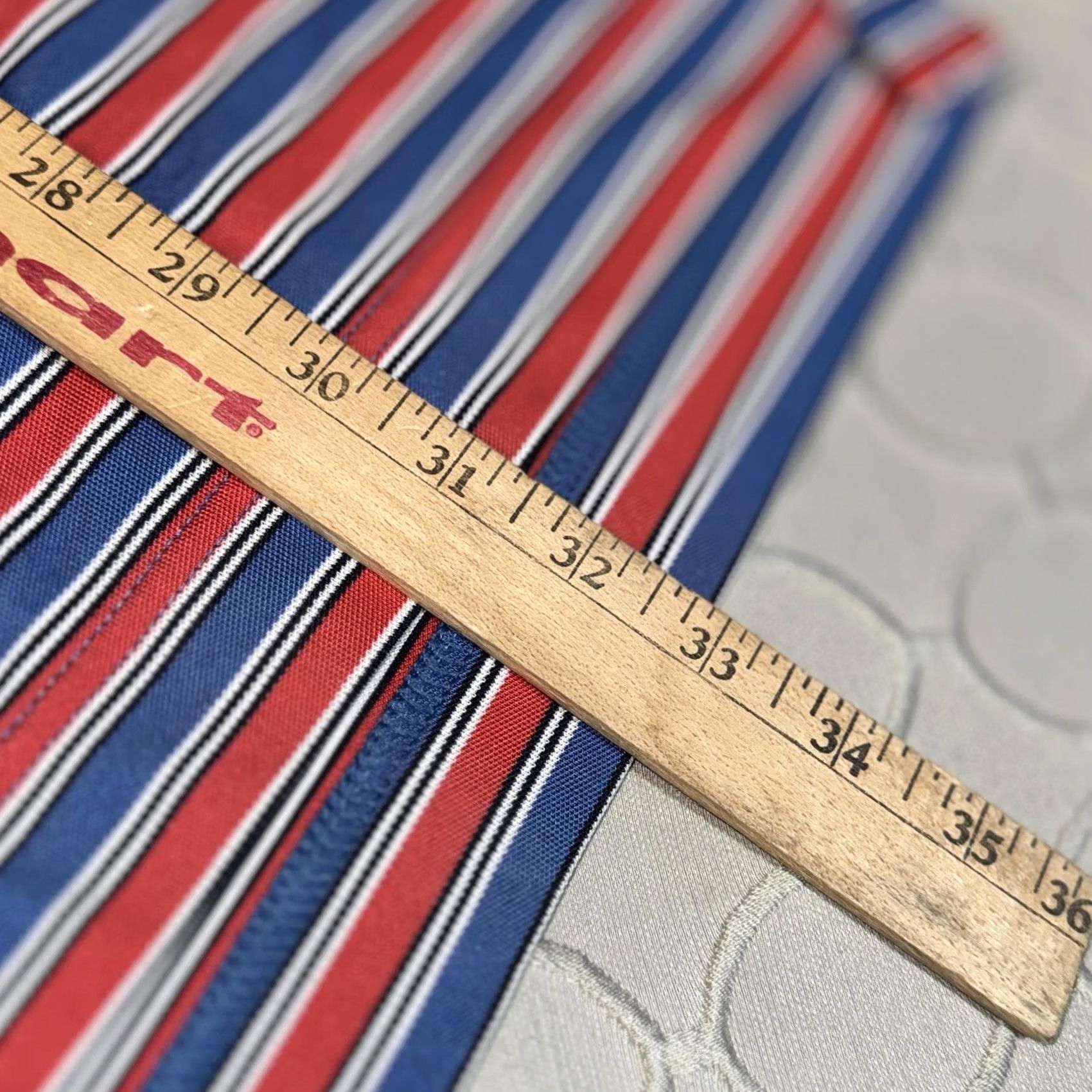 Footjoy FootJoy Polo Shirt Mens Large Blue Red Striped Golf Lightweight Performance Breathable Moisture Wicking Athletic Shirt Polo Size US M / EU 48-50 / 2 - 7 Thumbnail