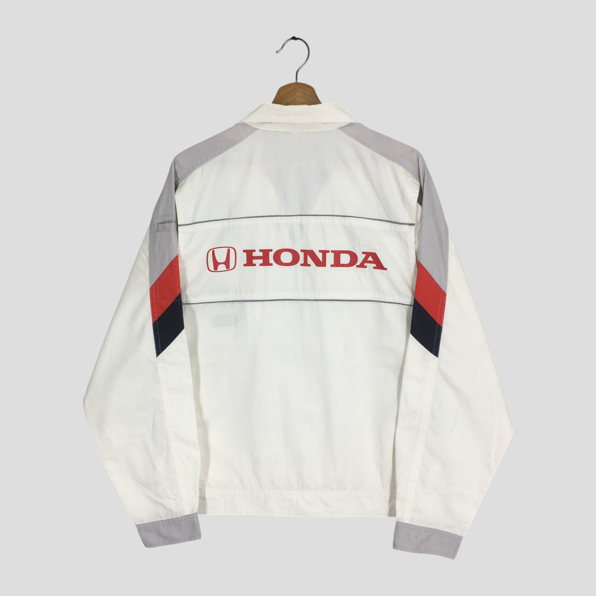 Honda Vintage 90's Honda Uniform Factory Japan JDM Racing Team Size US L / EU 52-54 / 3 - 1 Thumbnail