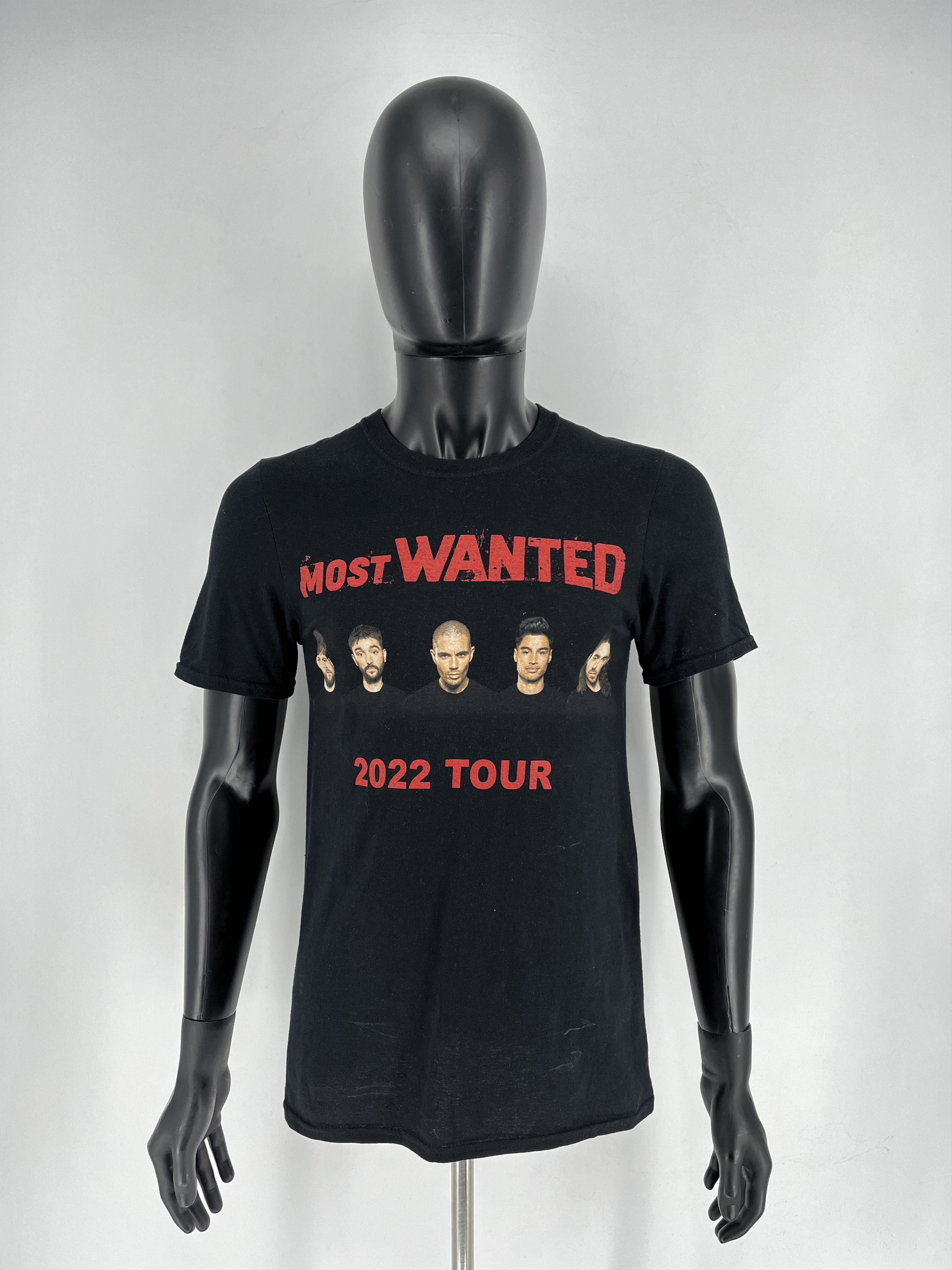 Band Tees × Vintage Most Wanted Boy Band USA Summer Tour 22 Shirt Size US S / EU 44-46 / 1 - 2 Thumbnail
