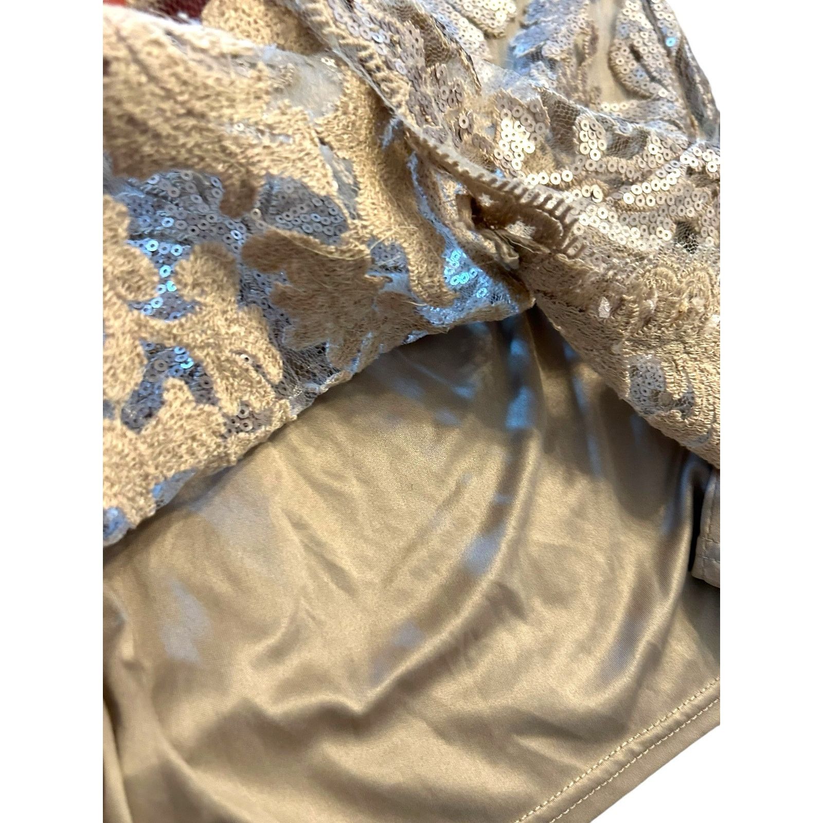 Tadashi Shoji Tadashi Shoji Waverly Sequin Embroidered Gown - Size 2 Size XS / US 0-2 / IT 36-38 - 11 Thumbnail