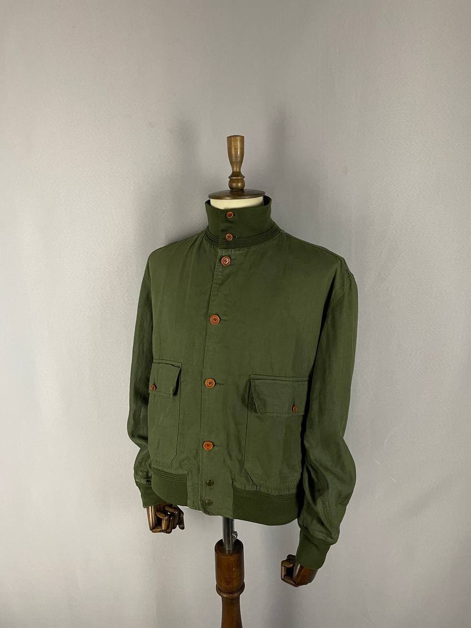 C.P. Company C.P. Company Archive Flight Jacket Linen Valstsrino S/S 1991 Size US L / EU 52-54 / 3 - 1 Thumbnail