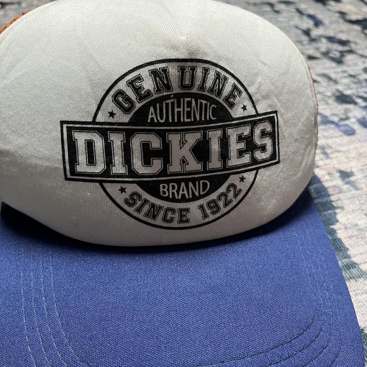 Dickies × Vintage ⚡️Dickies Big Logo Trucker Cap 2 Tone Size ONE SIZE - 2 Thumbnail