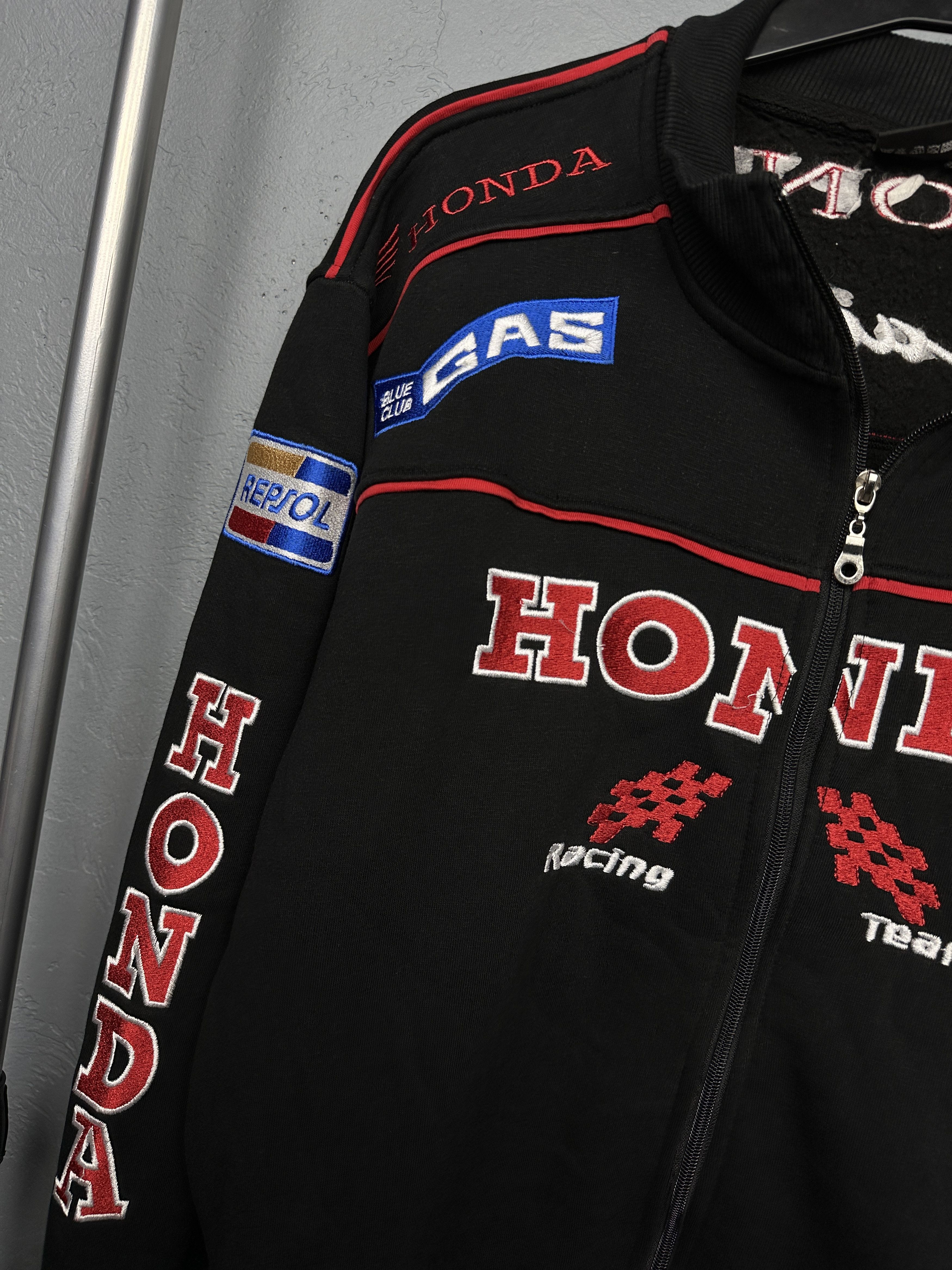 Honda Honda Racing Team Vintage Mens Zip Sweatshirt Hoodie Size US XXL / EU 58 / 5 - 4 Thumbnail